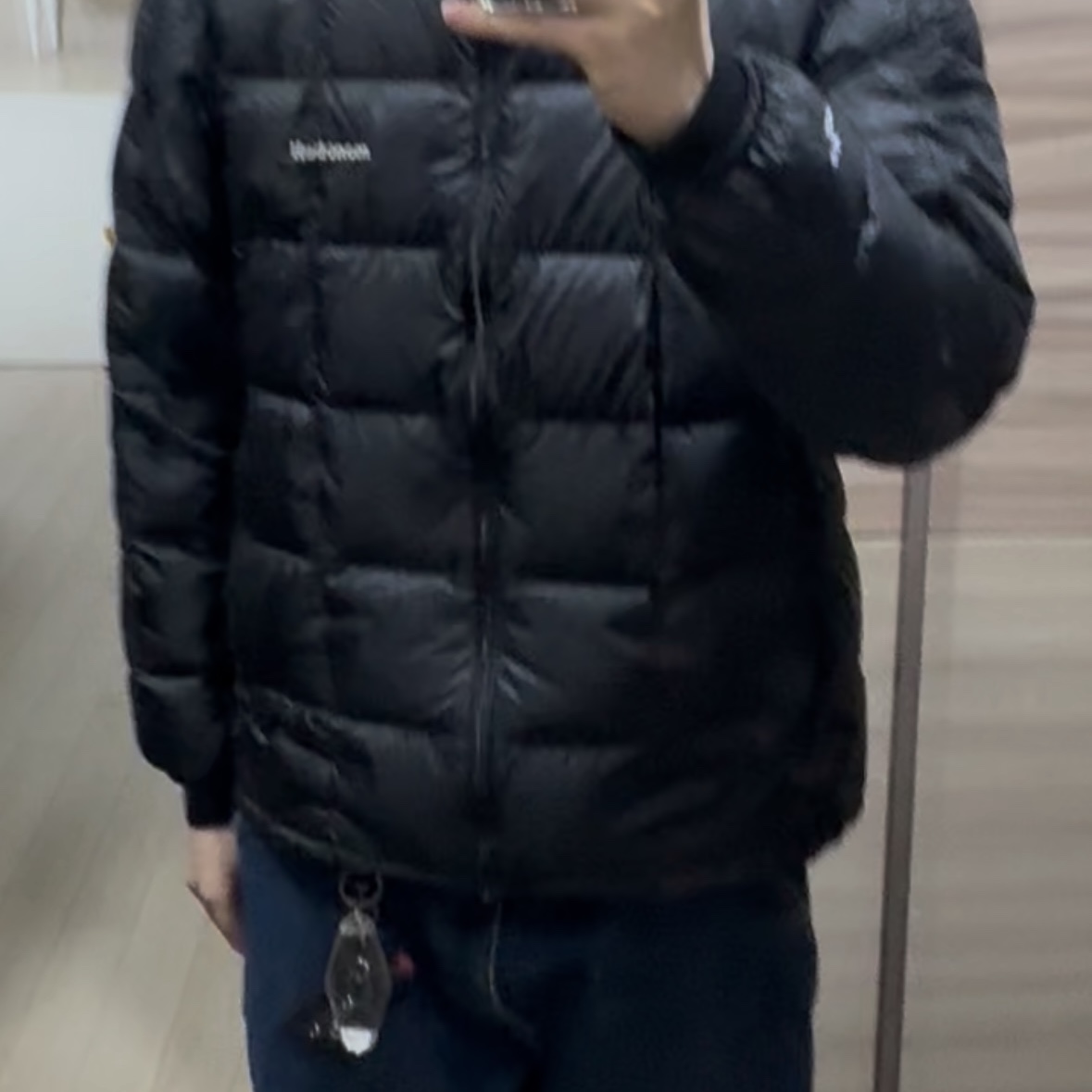 Montbell Superior Down Jacket Black 착용 스타일