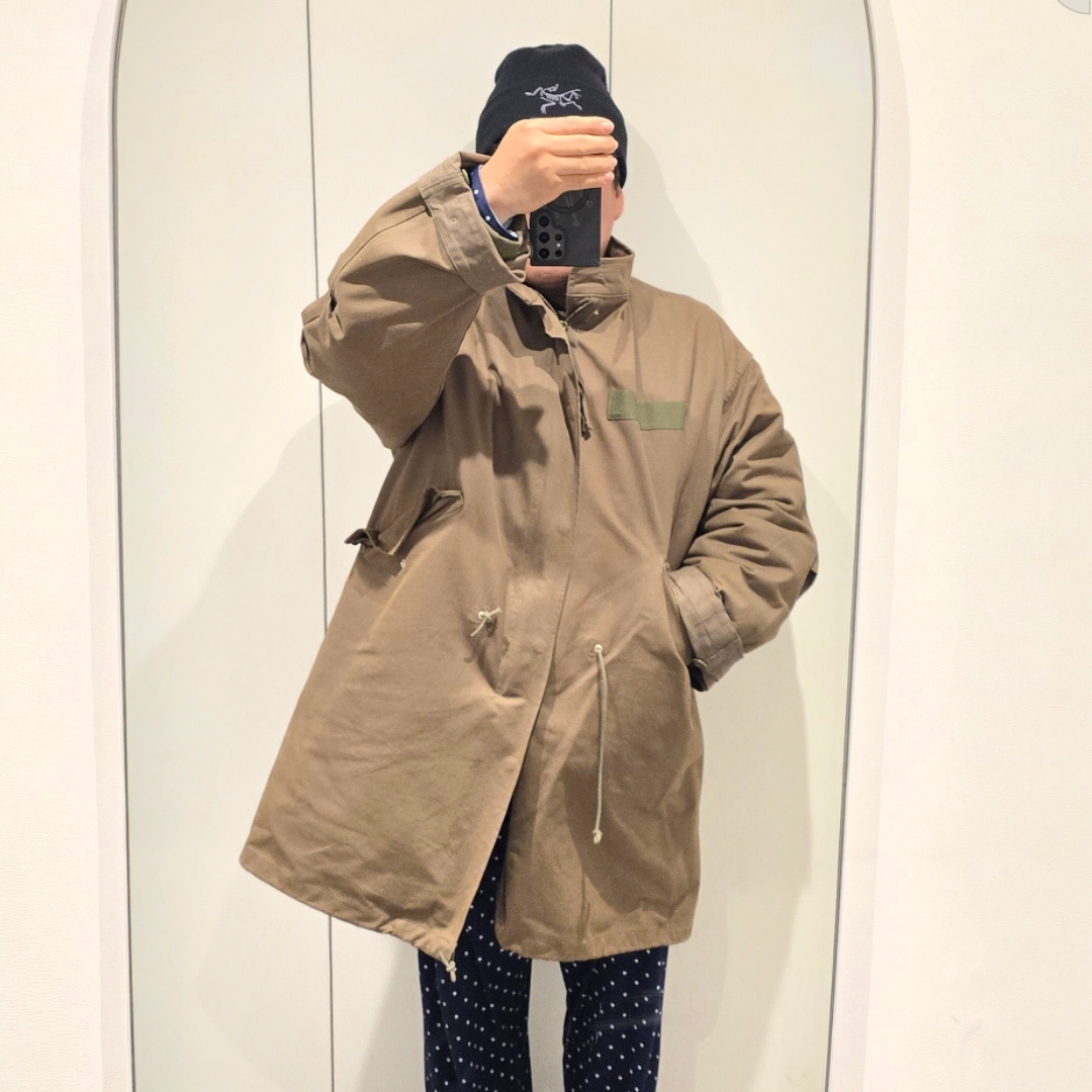 Arc'teryx Embroidered Bird Toque Black 착용 스타일