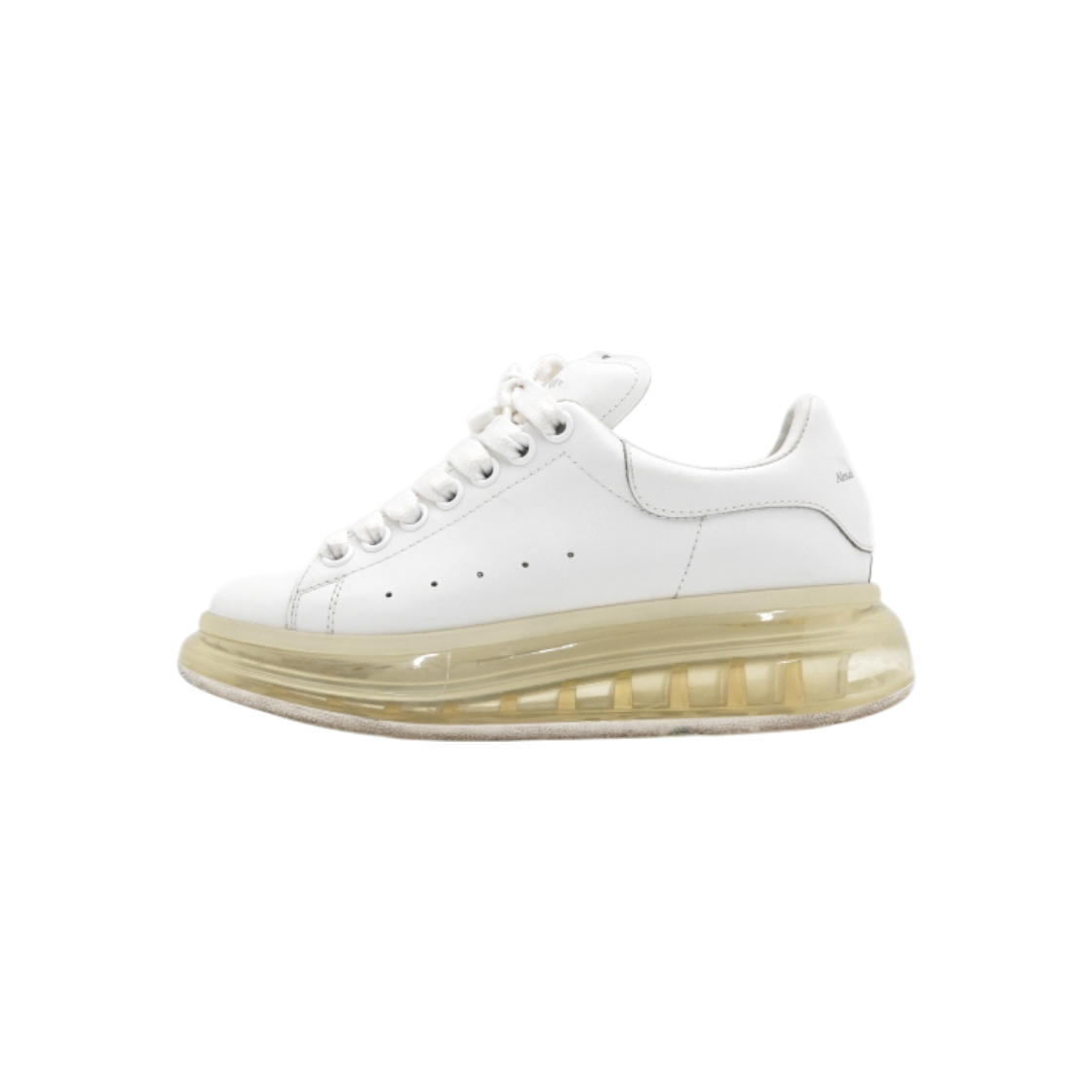 알렉산더 맥퀸 화이트 오버솔 에어 남성 스니커즈aa59421(Alexander McQueen White Oversized Air Sneakers)