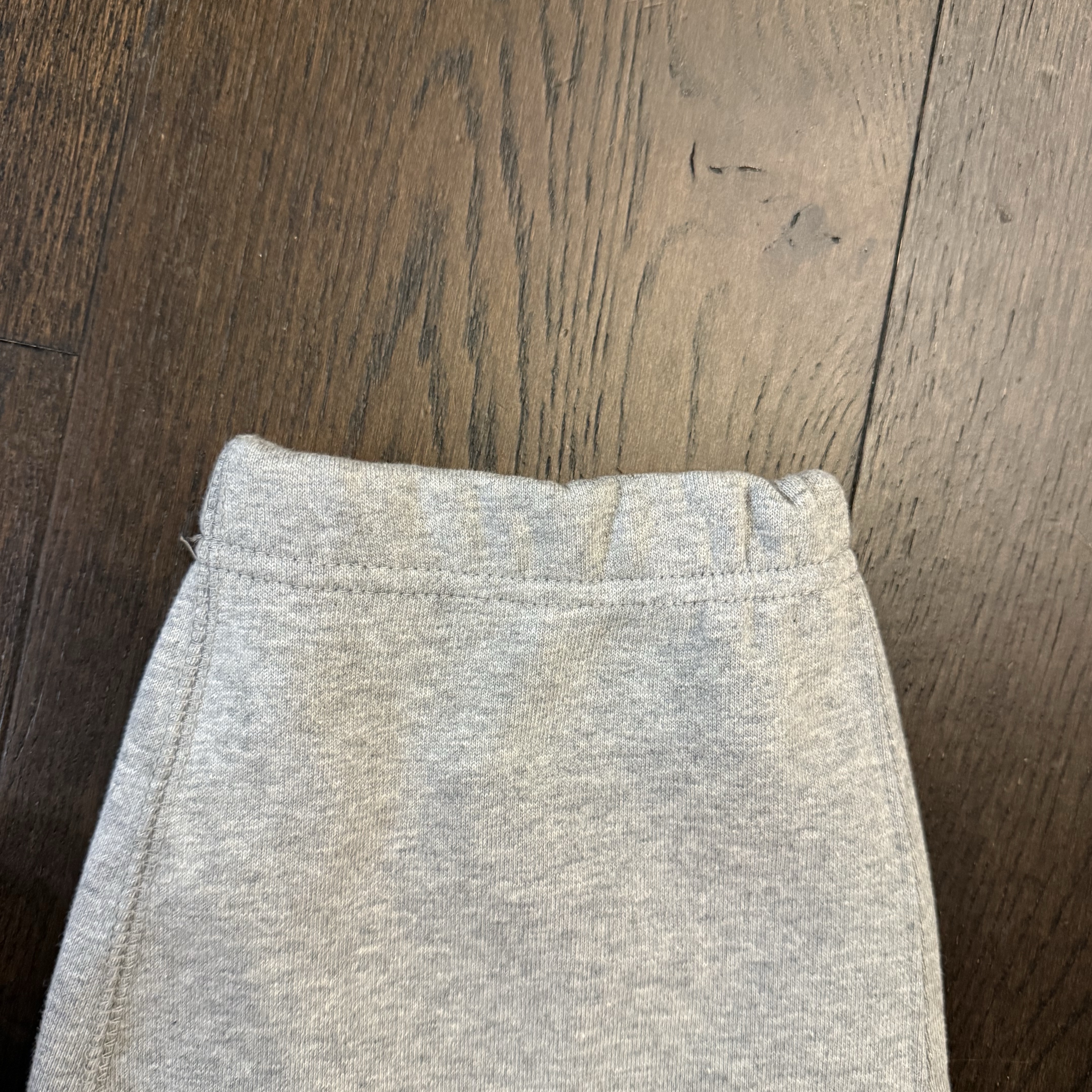 Nike NRG Solo Swoosh Fleece Pants Dark Grey Heather - Asia 착용 스타일 - 1