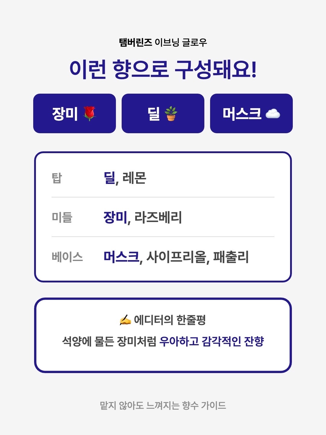 Tamburins Perfume Evening Glow 50ml, Tamburins Shell Perfume Hand Evening Glow 30ml 착용 스타일 - 3