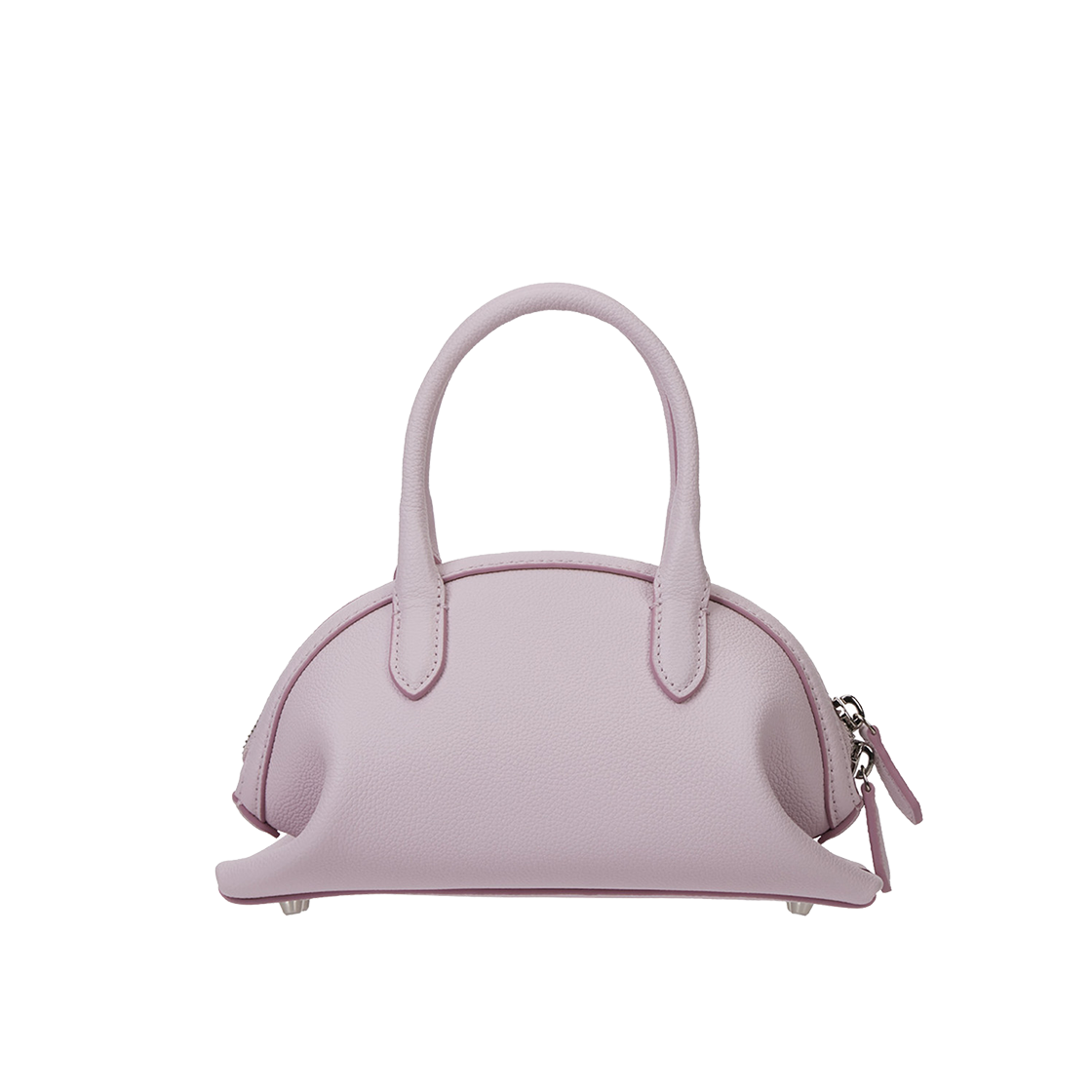 분크 하프문 커브 토트 스몰 파우더핑크(vunque Halfmoon Curve Tote S Powder Pink) - 4