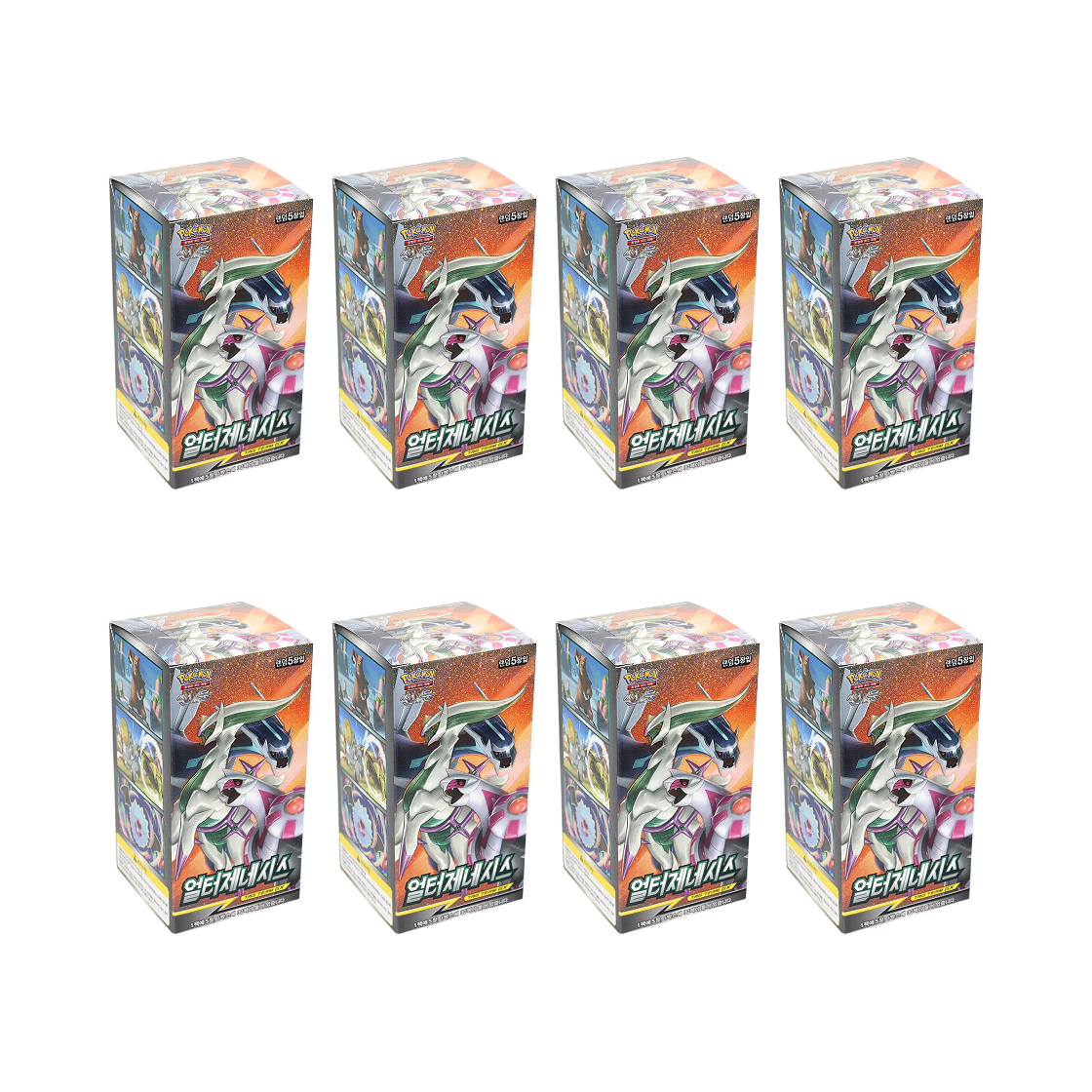 포켓몬 TCG 썬&문 확장팩 얼터제네시스 8 박스 (총 240팩/한글판)(Pokemon TCG Sun & Moon Expansion Pack Future Flash 8 Boxes (Total Pack of 240/Korean Ver.)) - 1