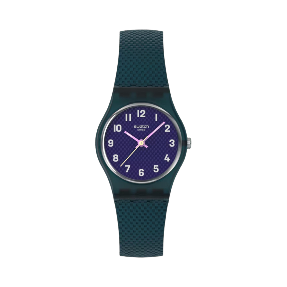 LL127 Swatch Essentials Teal Weave 25mm Quartz Green Blue
