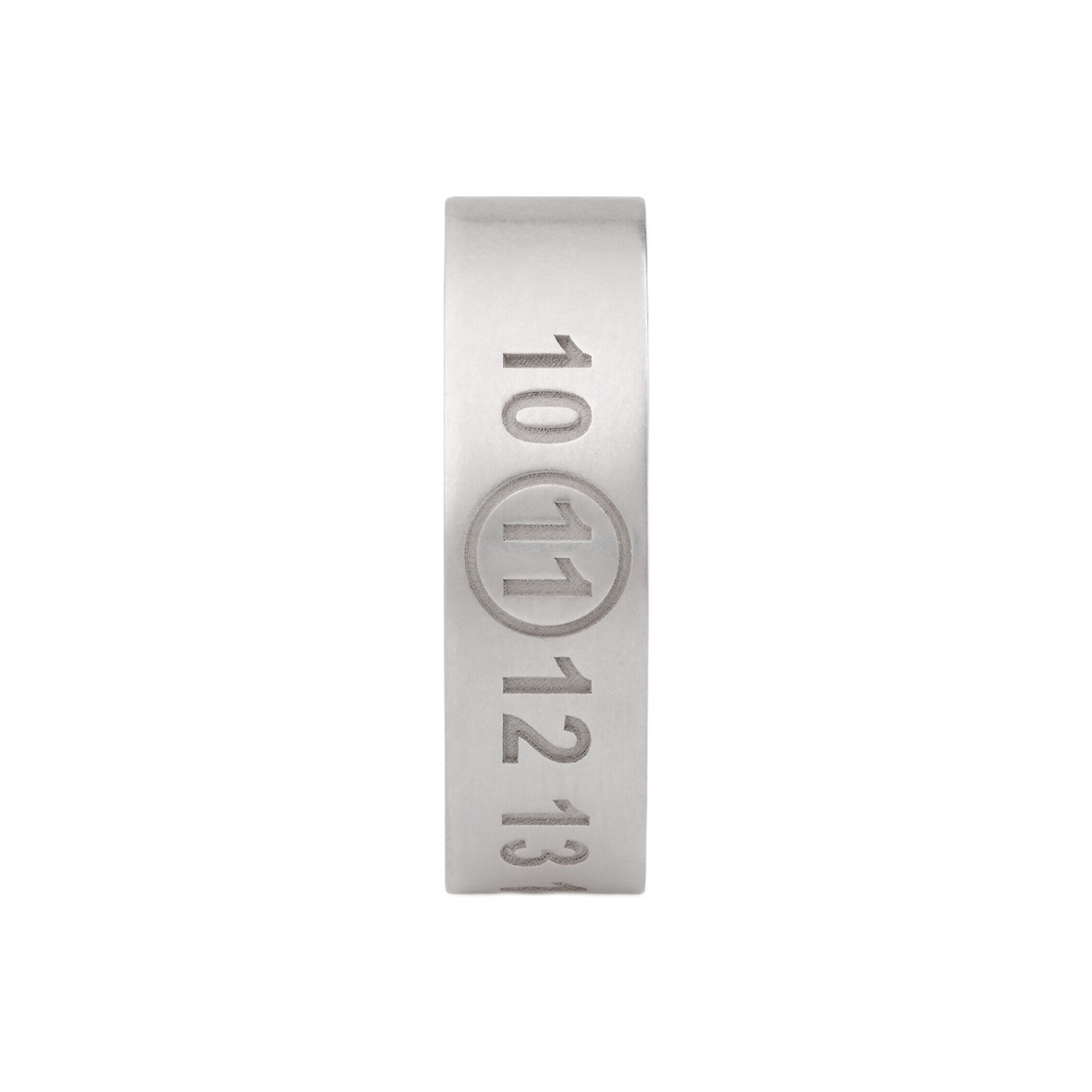 SM1UQ0120P8863101 Maison Margiela Numerical Ring Silver