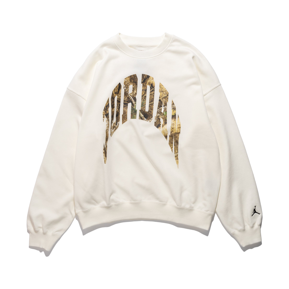 IM6305-133 Jordan Brooklyn French Terry Realtree Crewneck Sweatshirt Sail Black (IM6305-133)