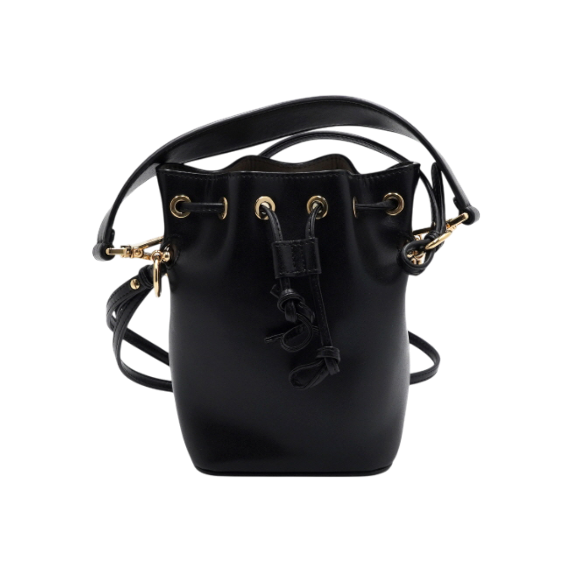 ITQVI3NSSIPD Fendi Montrezzo Mini Bucket Tote & Shoulder Bag