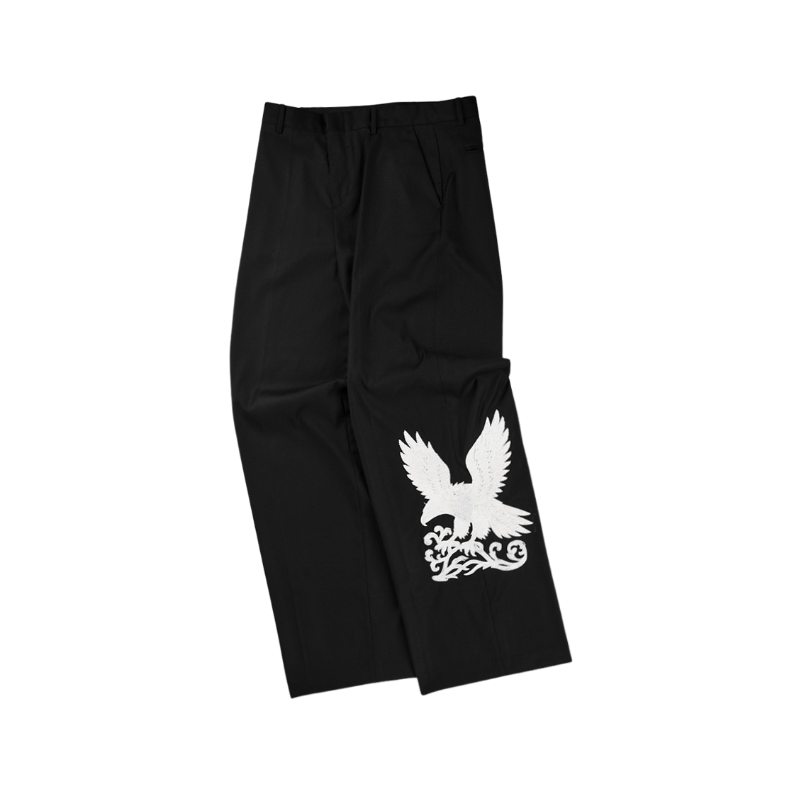 에모스탠스클럽 이글 엠브로이더리 슬랙스