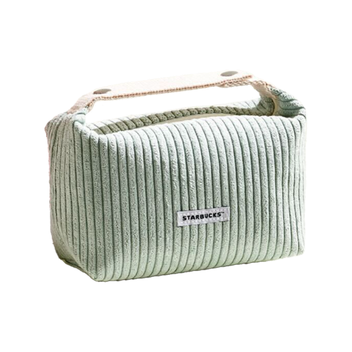 스타벅스 럭키 스타벅스 데이 코듀로이 파우치 그린(Starbucks Lucky Starbucks Day Corduroy Pouch Green)
