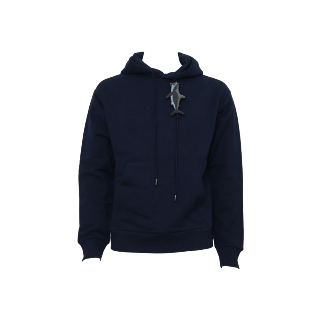 ITAIF9NN2OMO Louis Vuitton Men's Beaded Shark Hoodie 1A8R2P