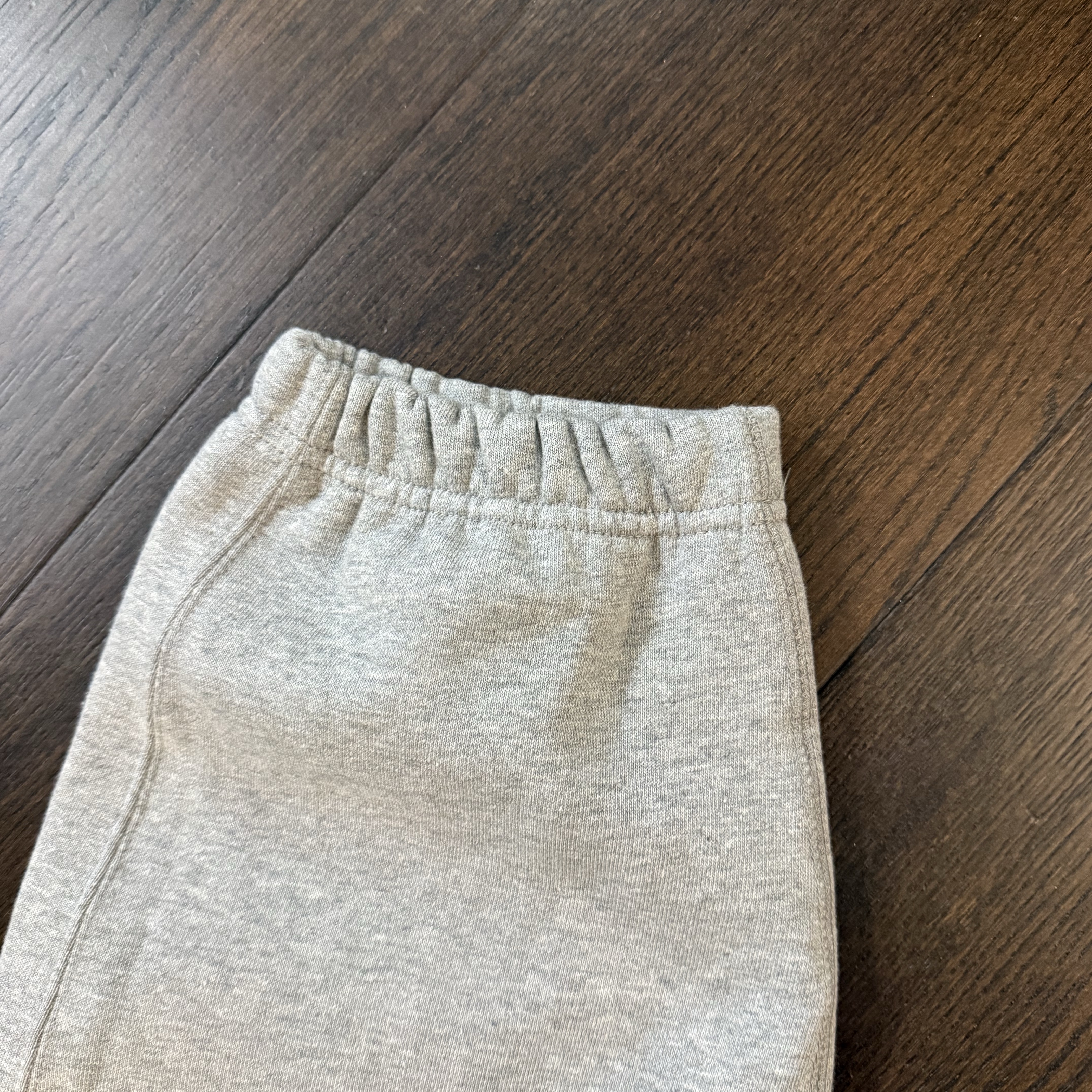 Nike NRG Solo Swoosh Fleece Pants Dark Grey Heather - Asia 착용 스타일 - 2