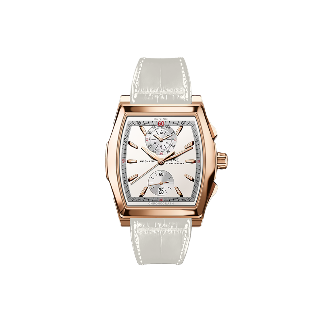 ITBLMGH47U9O IWC Da Vinci Chronograph 43mm Silver Bar No. 7114