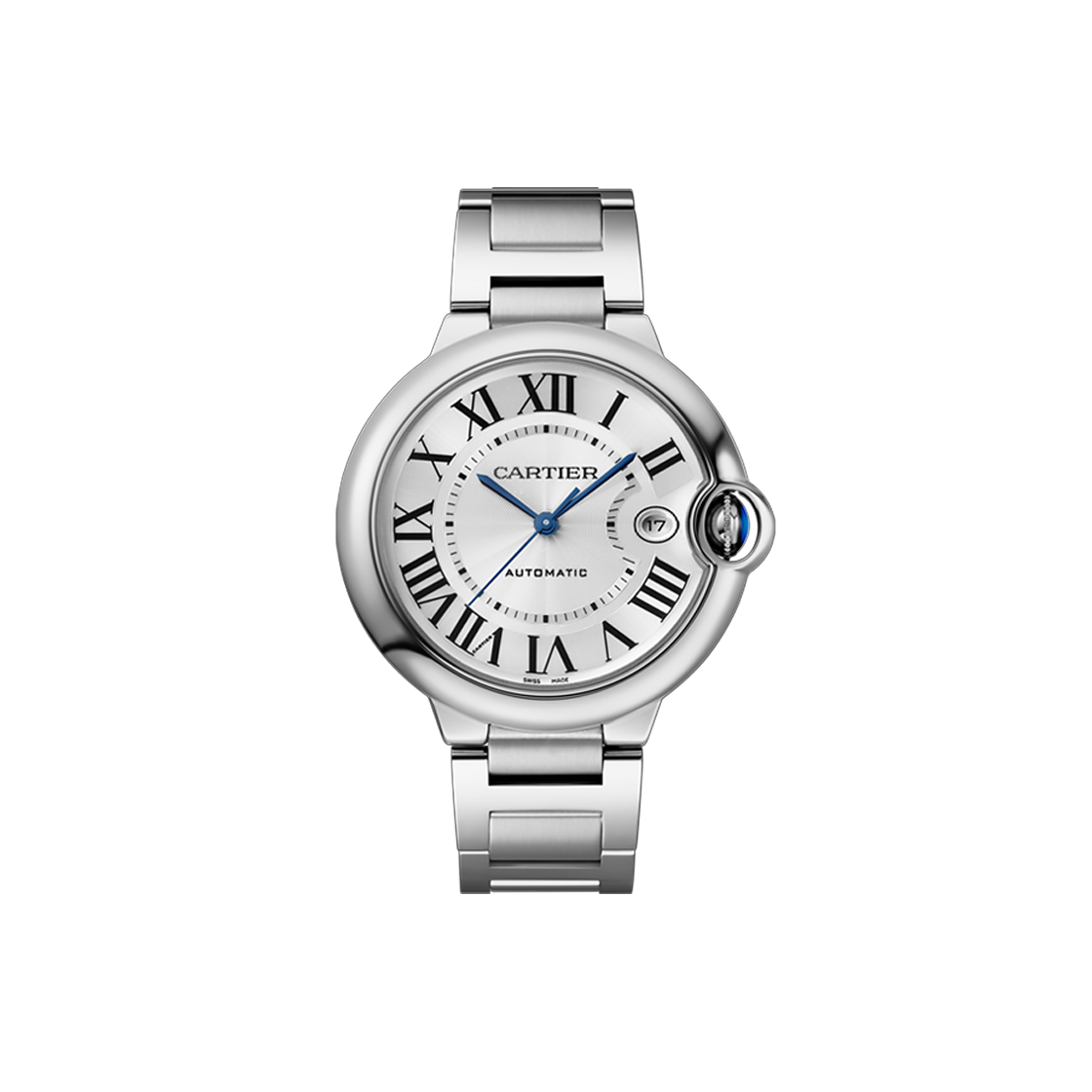 IT43WJLJU5WD Cartier Ballon Bleu Large 40mm Silver Watch No. 7140