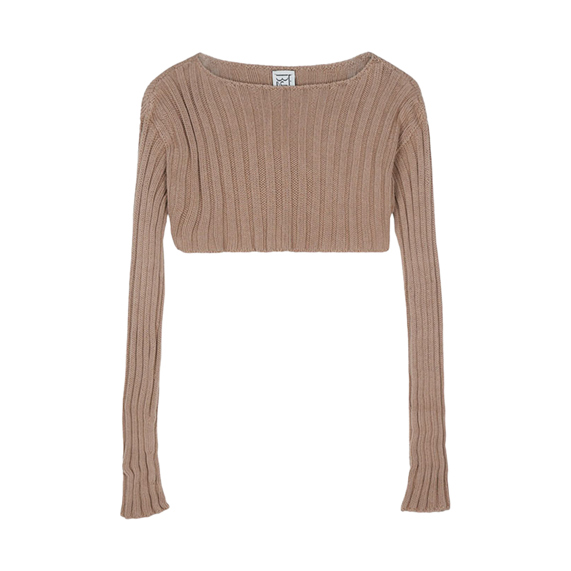 KNMAP-CO-SP24 [20% 쿠폰] (W) Baserange Macau Sleeve Pullover Brandy