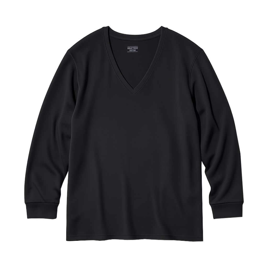 479479-09 Uniqlo Heattech Ultra Warm Long Sleeve T-Shirt Black - JP