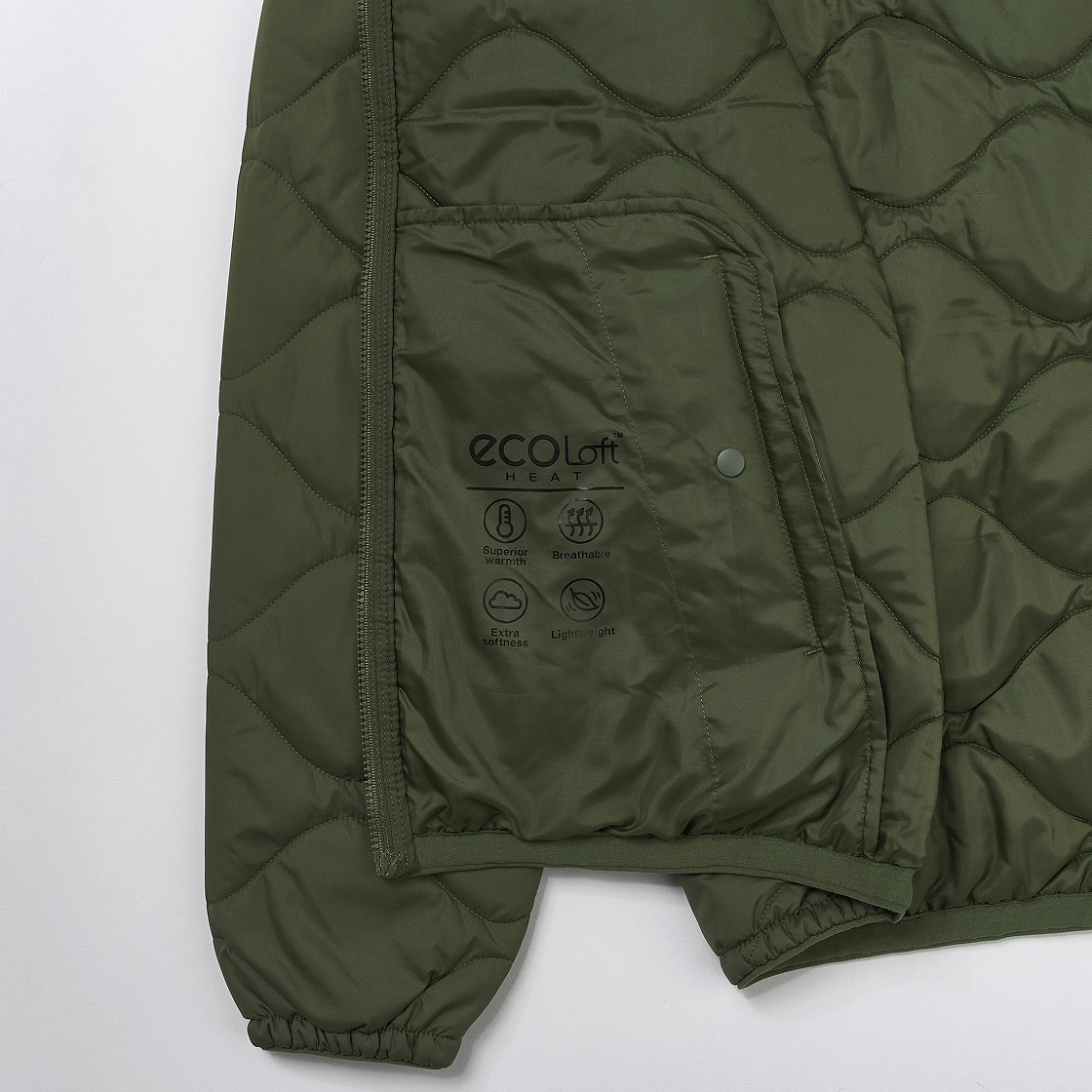 노스페이스 밀로 히트 자켓 올리브 - 25SS(The North Face Milo Heat Jacket Olive - 25SS) - 4