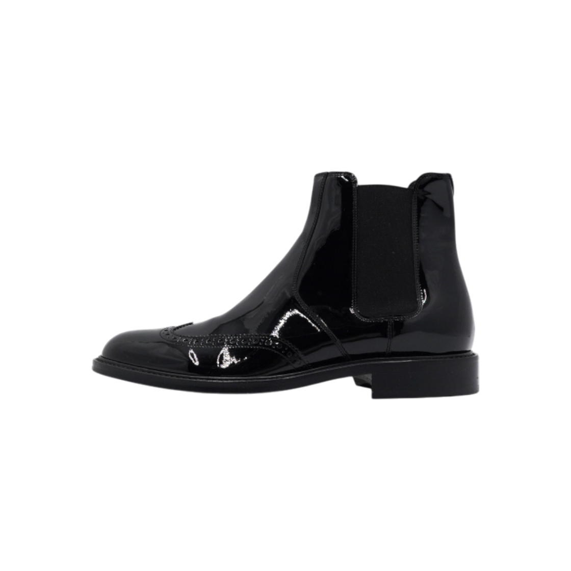 생로랑 632369 블랙 페이던트 레더 아미 남성 첼시부츠aa59417(Saint Laurent Black Patent Leather Army Chelsea Boots)