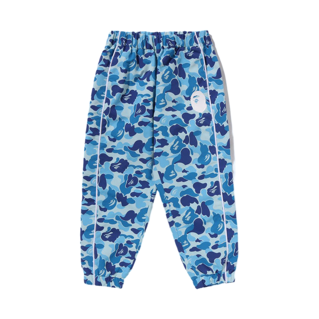 - (Kids) BAPE ABC Camo Track Pants Blue