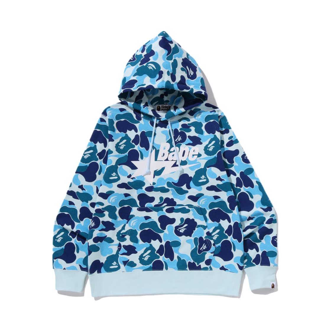 - BAPE ABC Camo Bape Sta Pullover Hoodie Blue