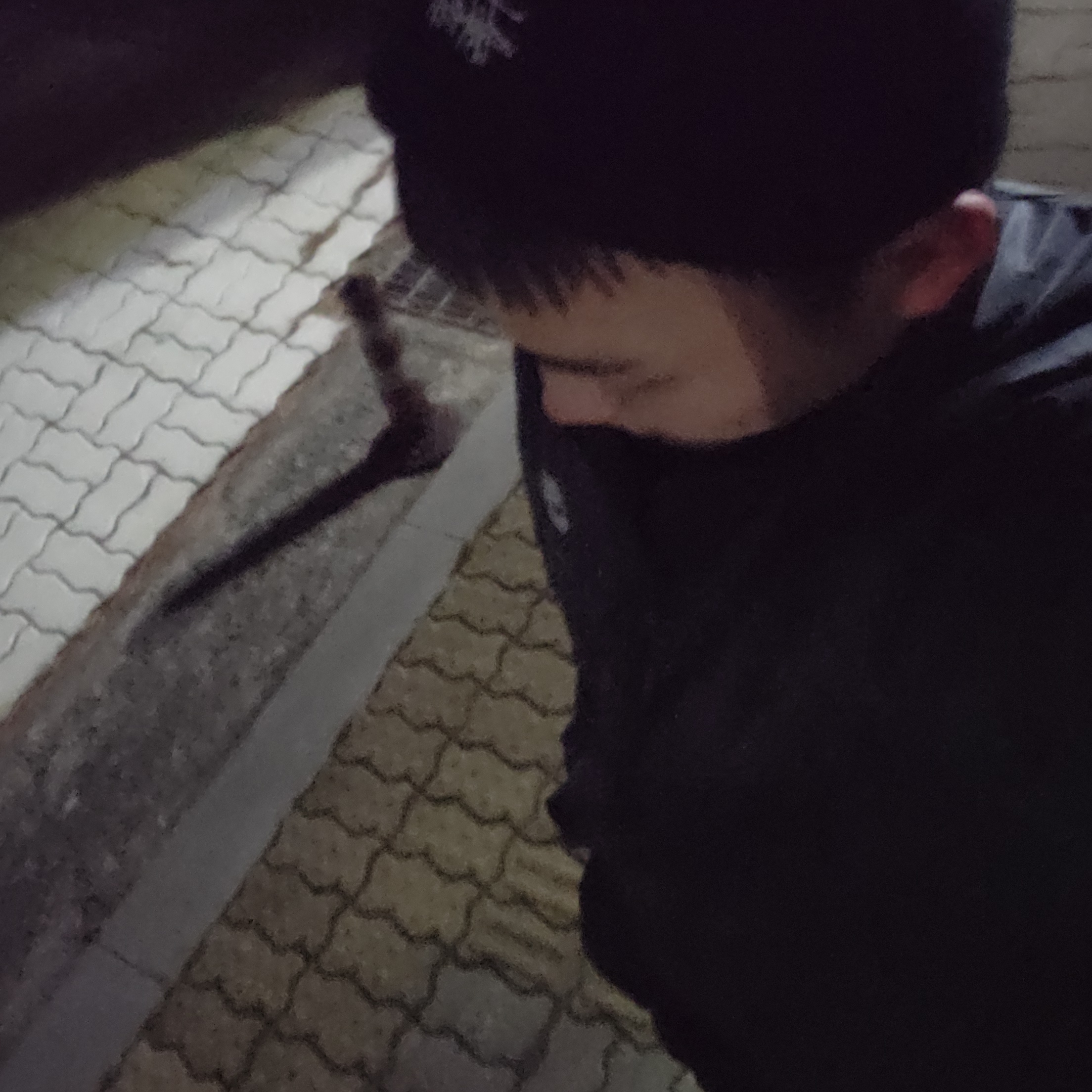 Stussy Basic Cuff Beanie Black, Nike NSW Therma-Fit Windrunner Water-Resistant Puffer Jacket Black Sail - Asia 착용 스타일
