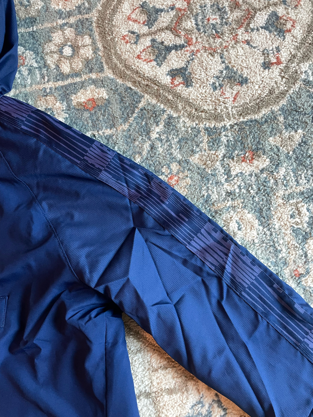 Nike Academy+ Repel Anorak Jacket Blue Void - Asia 착용 스타일 - 5