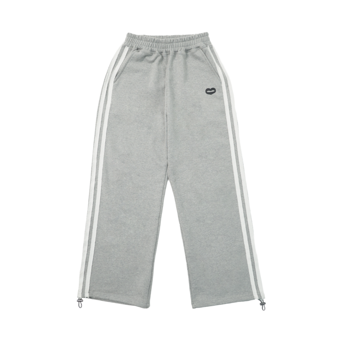 미헤브 더블 라인 스트라이프 스웻팬츠 멜란지(mihev Double Sweat Stripe Sweatpants Melange) - 1
