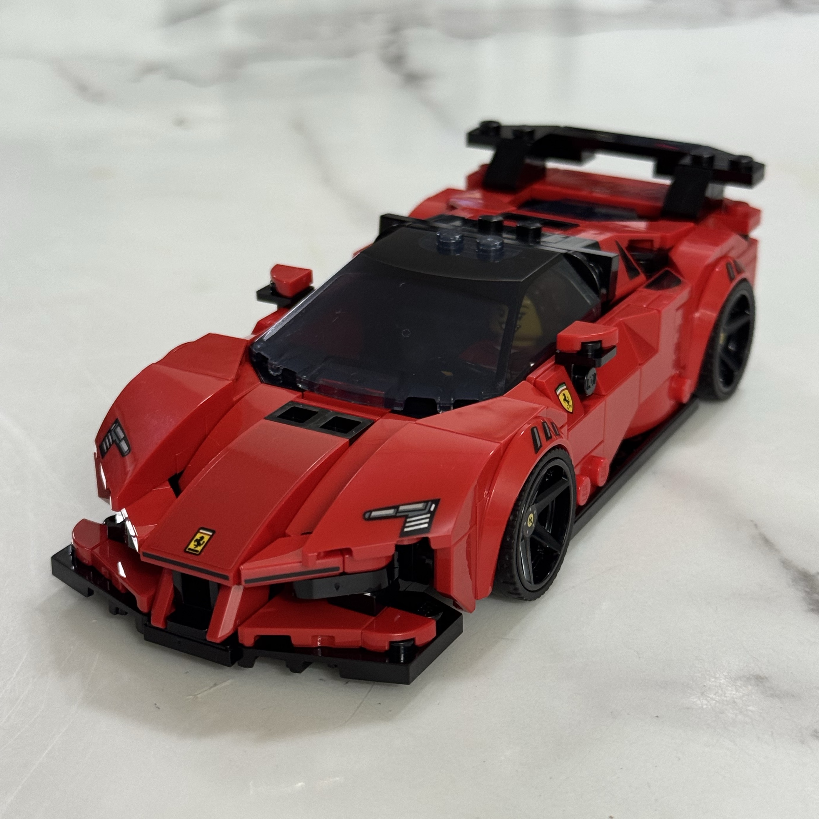 Lego Speed Champions Ferrari SF90 XX Stradale Sports Car 착용 스타일 - 1