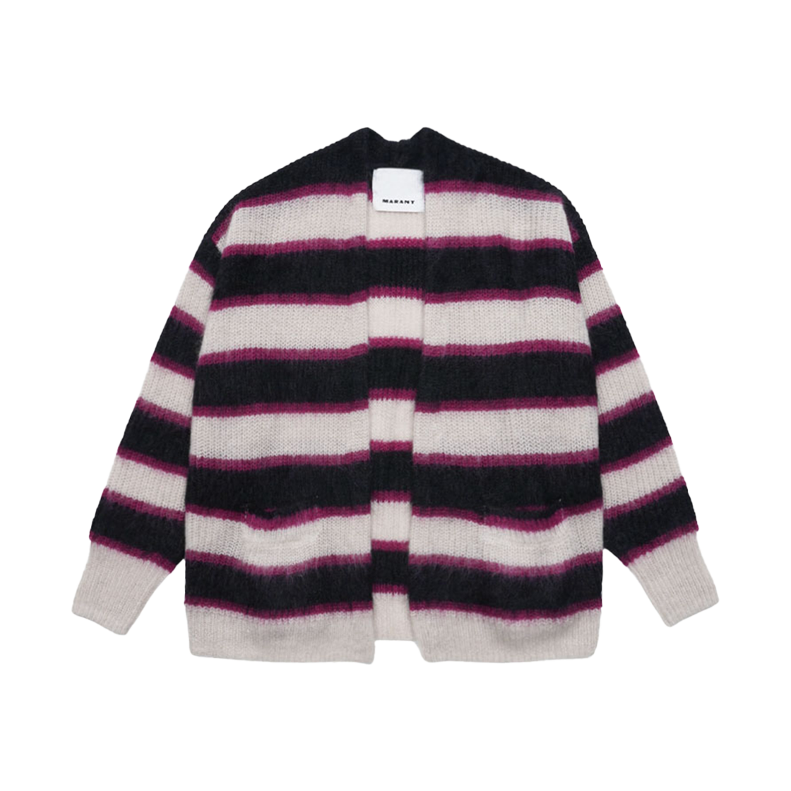 A0014HA-A3L89H-02FK [20% 쿠폰] Isabel Marant Danah Mohair Cardigan Faded Black