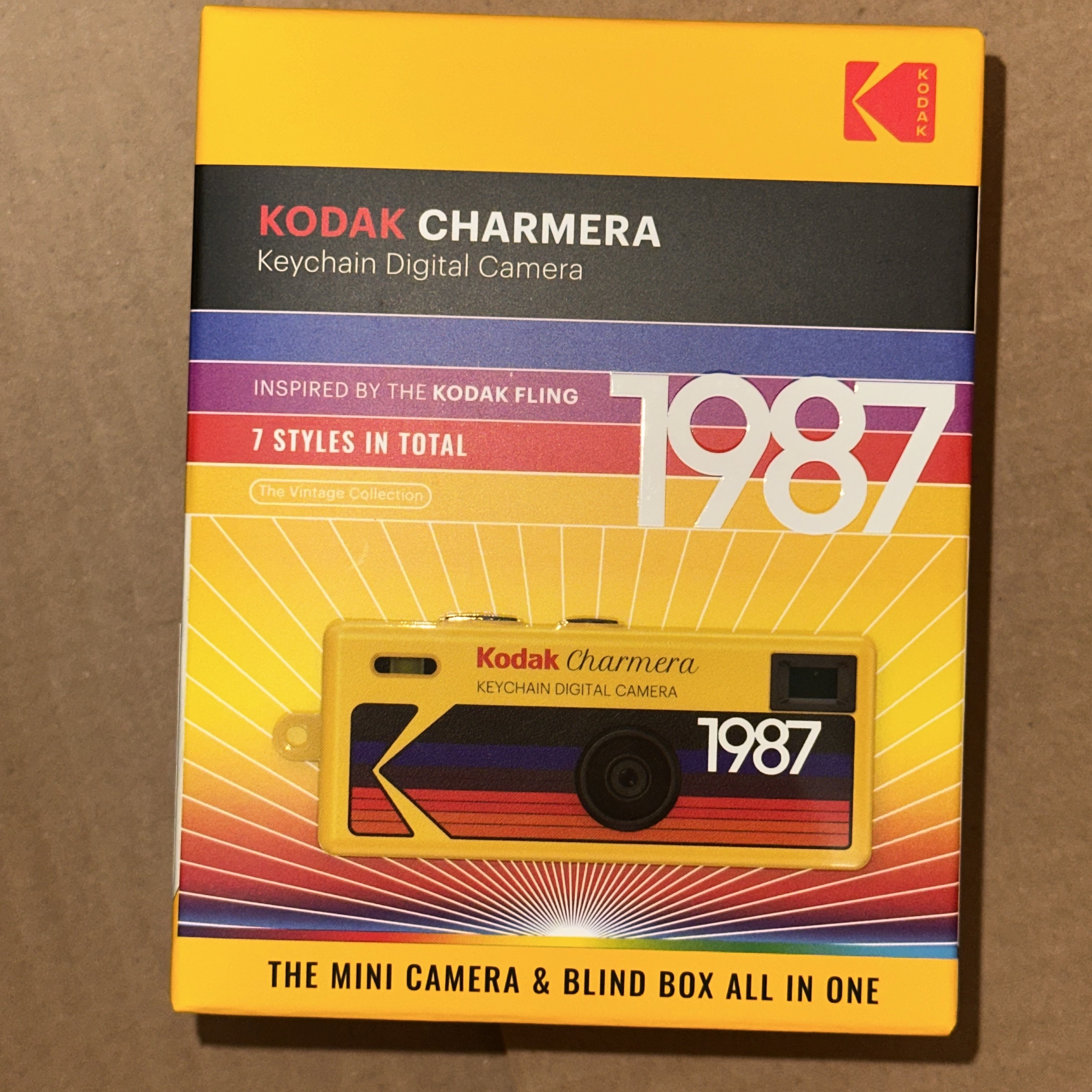 Kodak Charmera Key Chain Film Camera Sealed Case (1 Blind Box) 착용 스타일 - 2