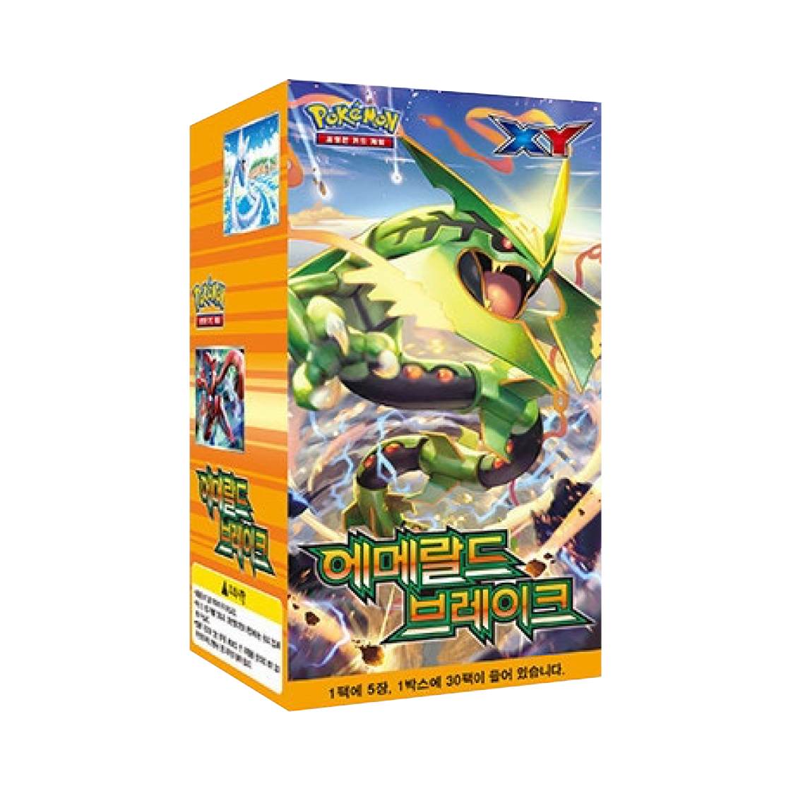 포켓몬 TCG XY 확장팩 에메랄드 브레이크 1 박스 (30팩/한글판)(Pokemon TCG XY Expansion Pack Emerald Break 1 Box (Pack of 30/Korean Ver.))