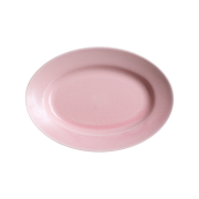 [3% 적립] MINOHAN KOREA POEM OVAL PLATE FLAT PEACH 24cm