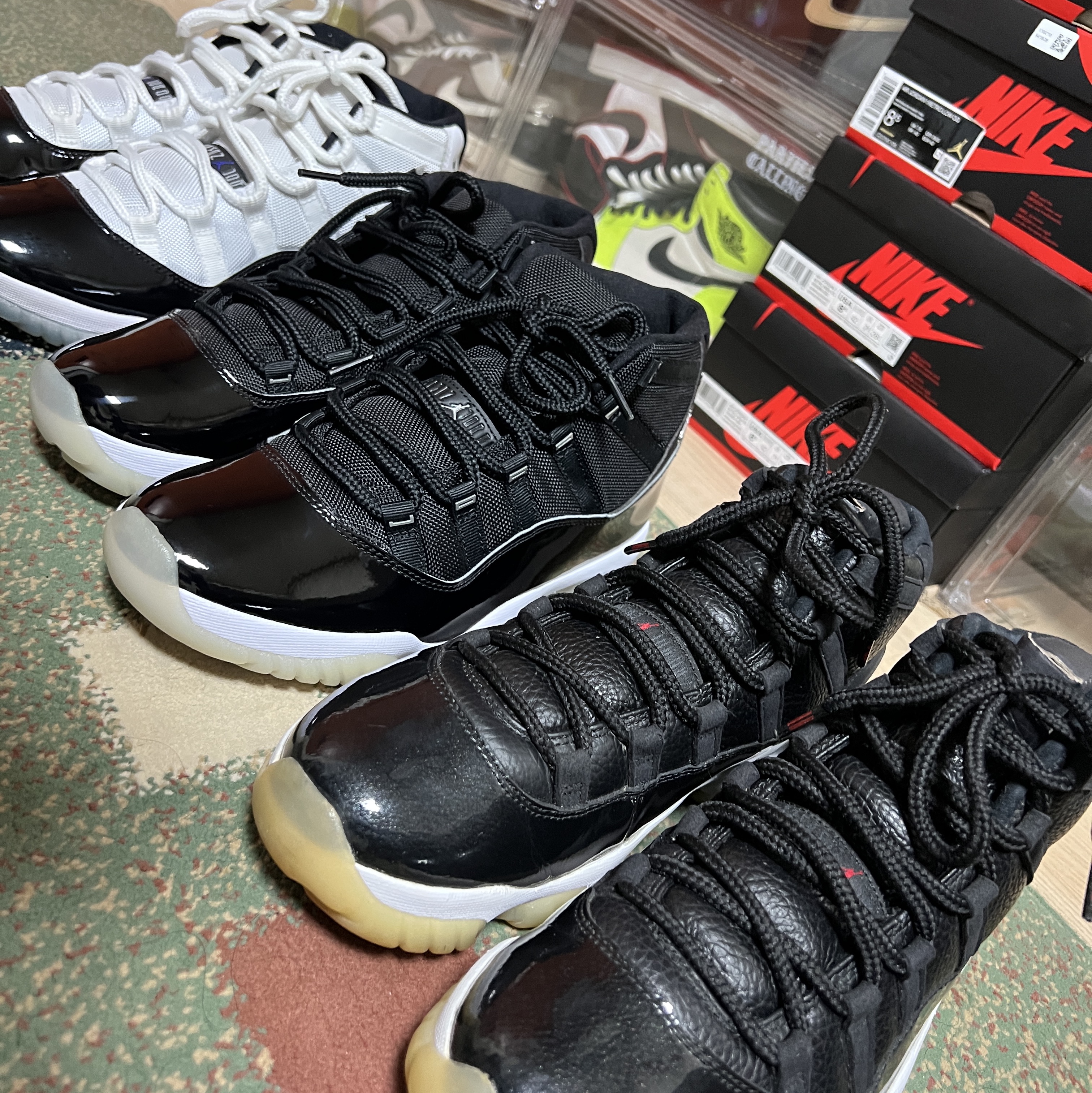 Jordan 11 Retro Concord 2018, Jordan 11 Retro Jubilee 착용 스타일