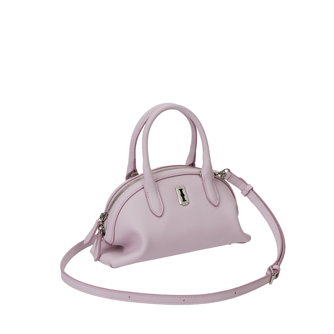 P0000FOR_k vunque Halfmoon Curve Tote S Powder Pink