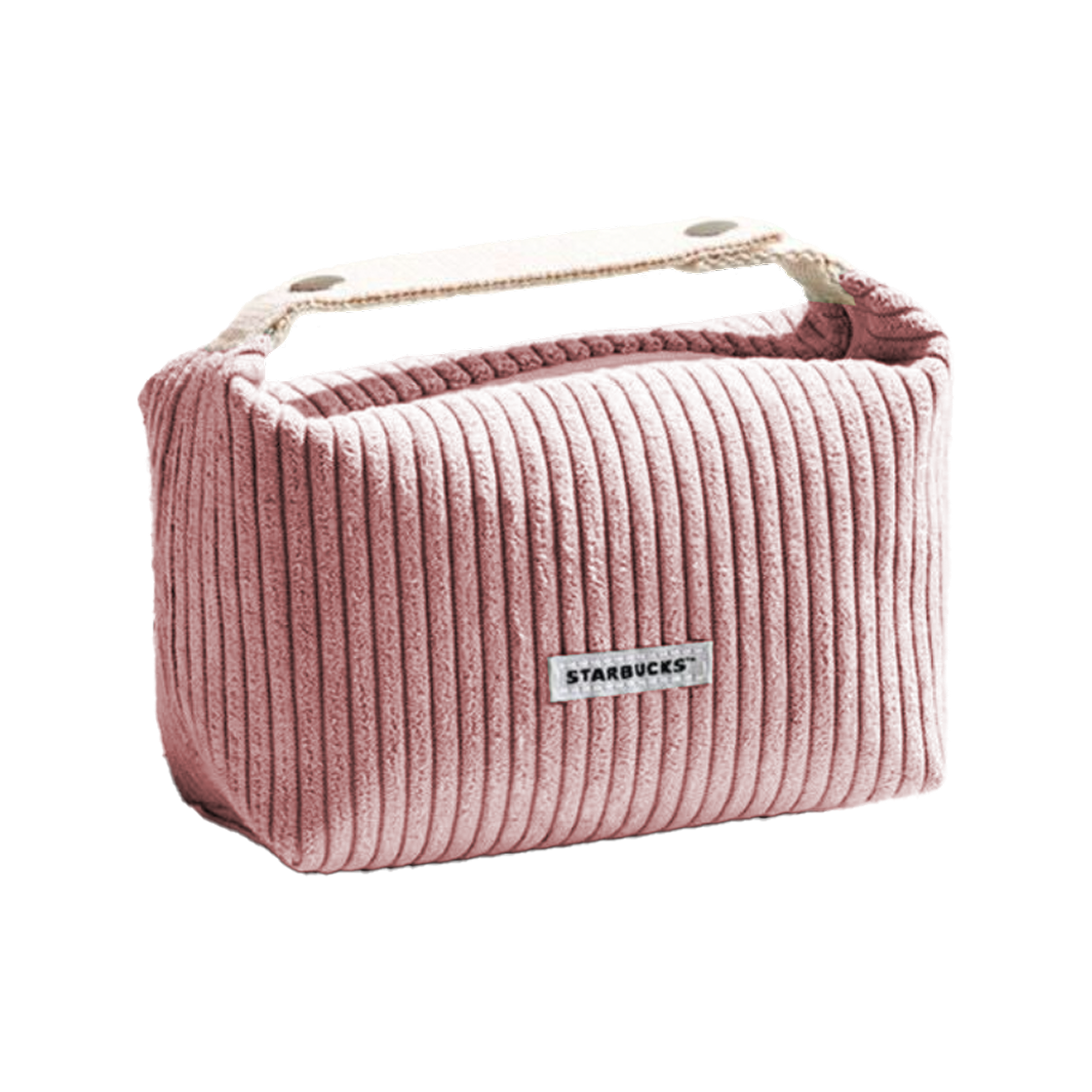 스타벅스 럭키 스타벅스 데이 코듀로이 파우치 핑크(Starbucks Lucky Starbucks Day Corduroy Pouch Pink)
