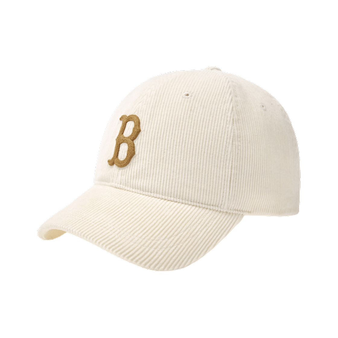 MLB 코듀로이 언스트럭처 볼캡 보스턴 레드 삭스 크림(MLB Corduroy Unstructured Ball Cap Boston Red Sox Cream) - 1