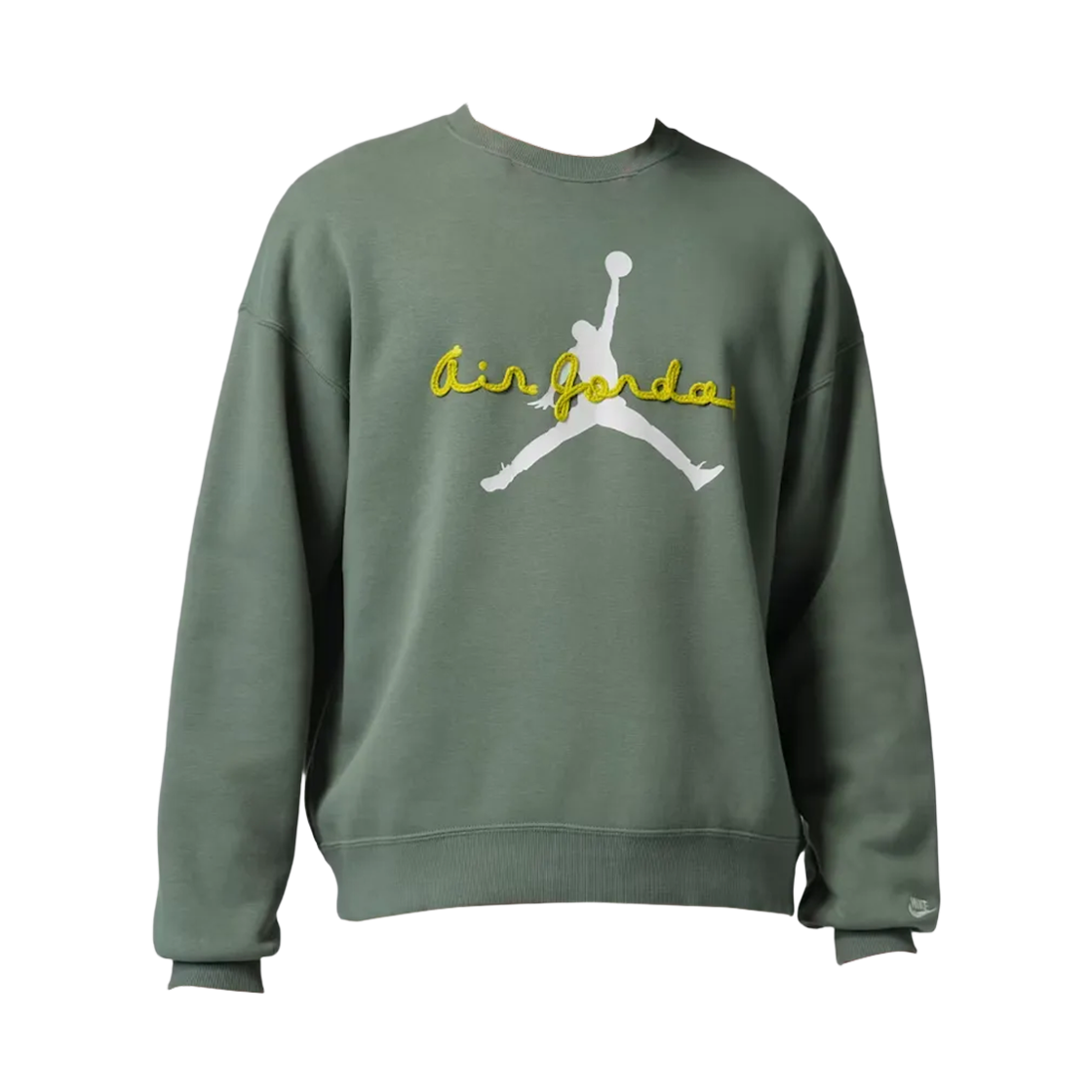 IF1845-351 Jordan Brooklyn Fleece Crewneck Sweatshirt Vintage Lichen Sail (IF1845-351)
