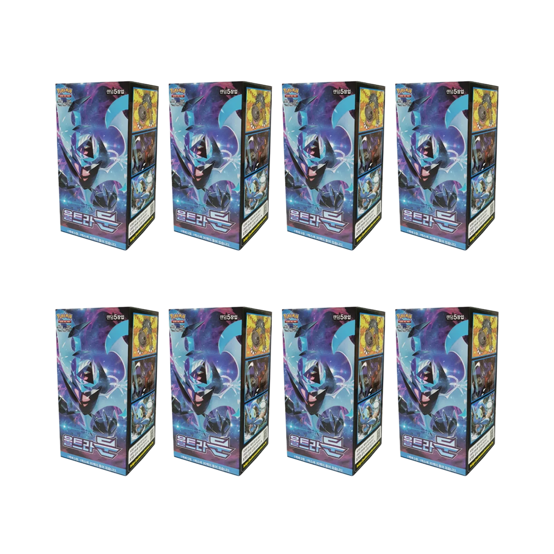 포켓몬 TCG 썬&문 확장팩 울트라문 8 박스 (총 240팩/한글판)(Pokemon TCG Sun & Moon Expansion Pack Ultra Moon 8 Boxes (Total Pack of 240/Korean Ver.)) - 1
