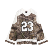 Jordan Brooklyn Realtree Hockey Jersey Medium Olive Sail (IB3964-222)