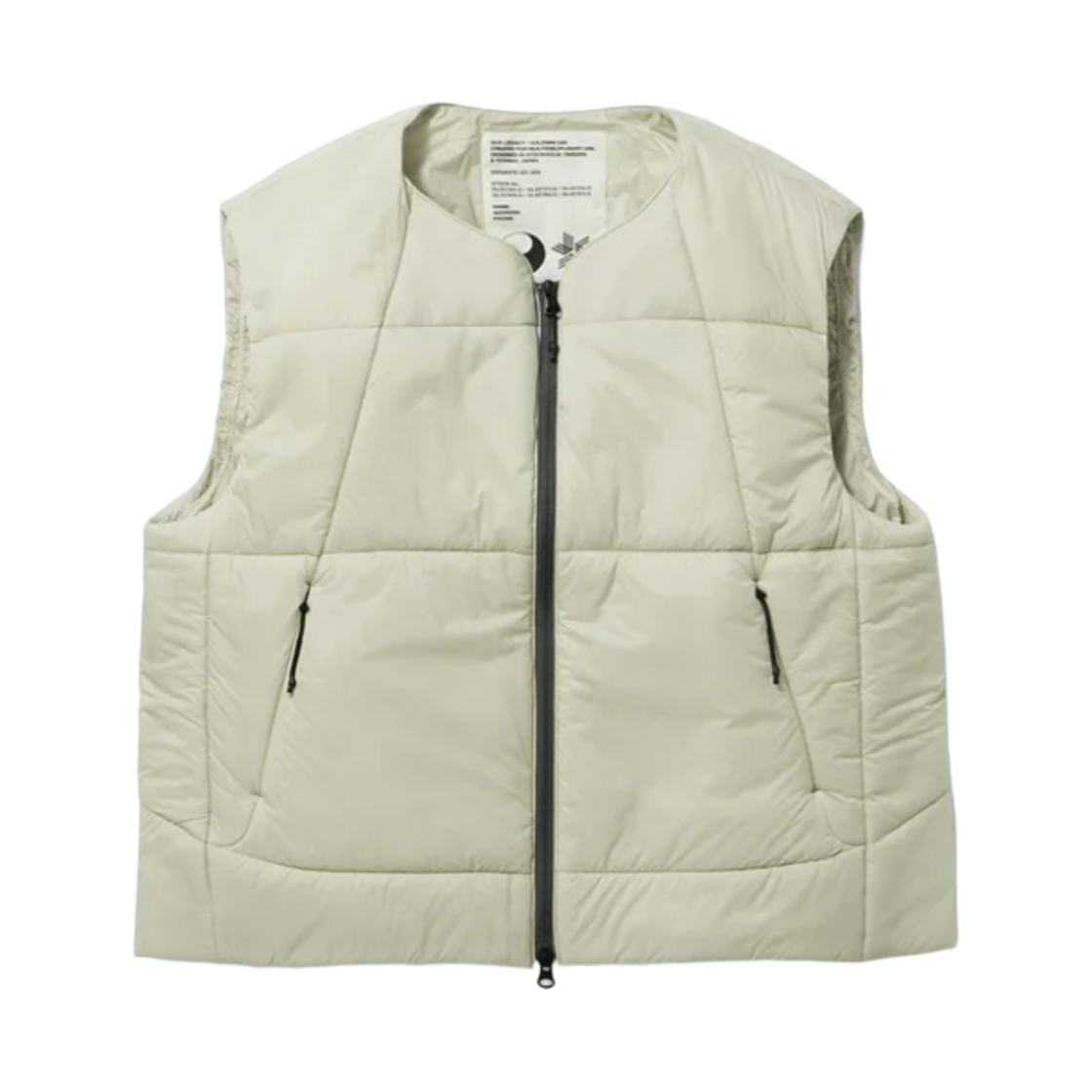 아워레가시 x 골드윈 인슐레이티드 베스트 본 화이트