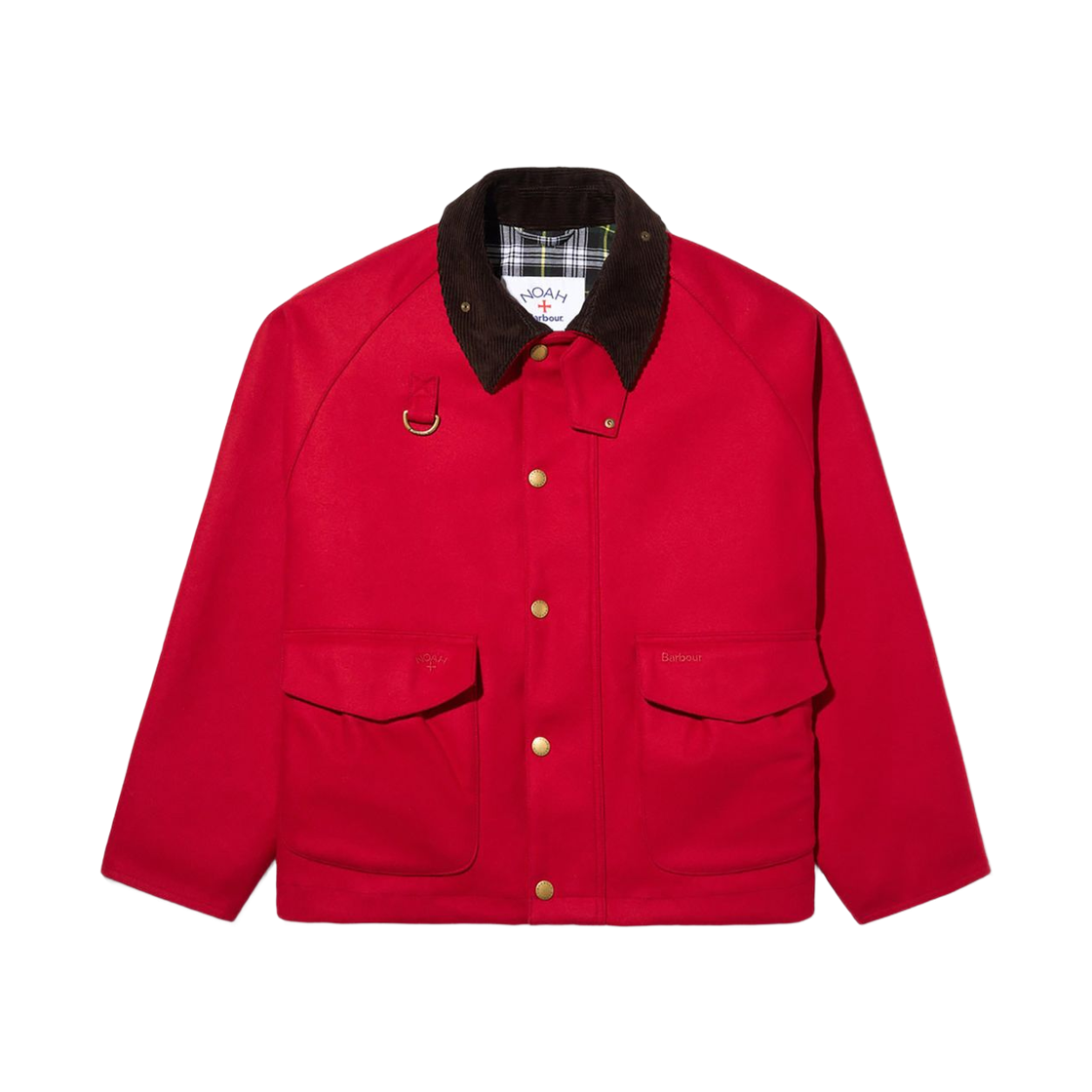 바버 x 노아 울 웨이딩 자켓 헌팅 레드(Barbour x Noah Wool Wading Jacket Hunting Red)