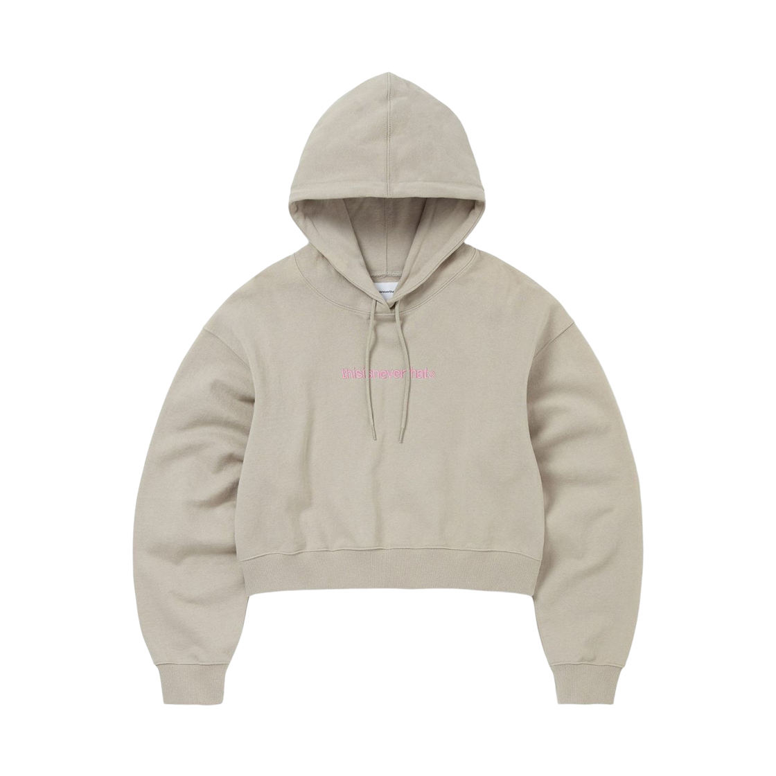 (W) 디스이즈네버댓 로고 후드 딥 베이지((W) Thisisneverthat Logo Hoodie Deep Beige)