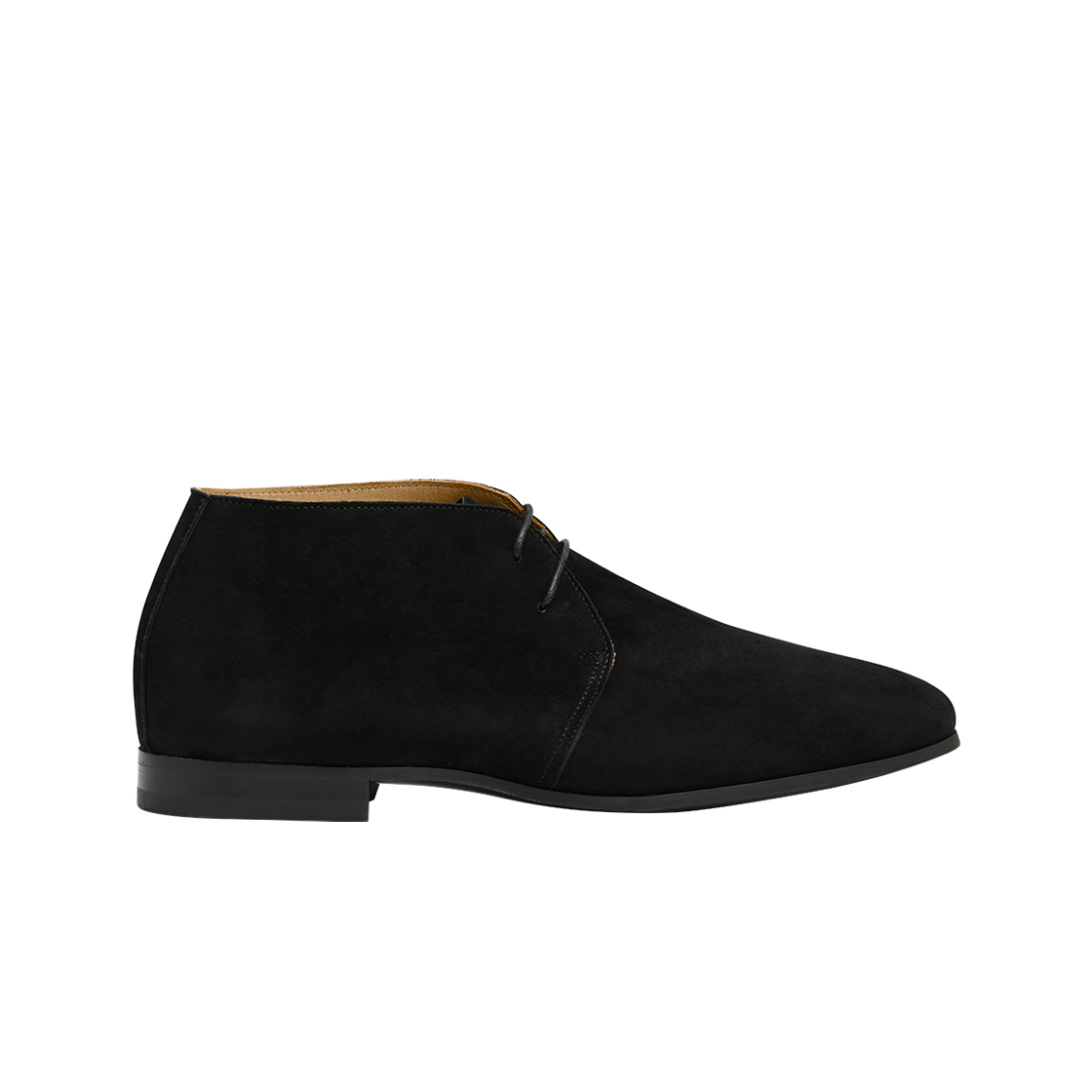 포스트맨 뉘앙스 처커 블랙 스웨이드(POSTMAN Nuance Chukka Black Suede)