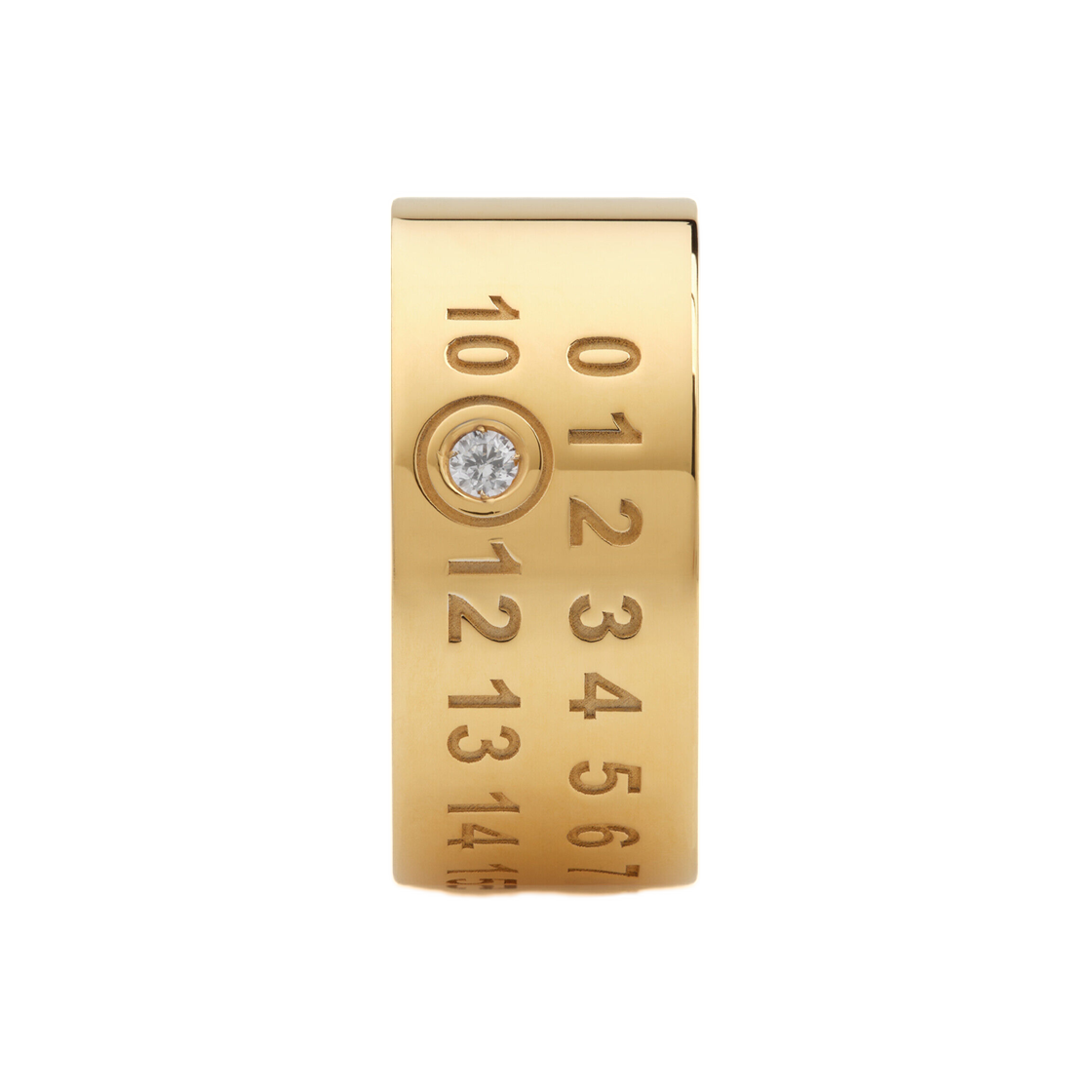 메종 마르지엘라 뉴메리컬 다이아몬드 링 골드(Maison Margiela Numerical Diamond Ring Gold)