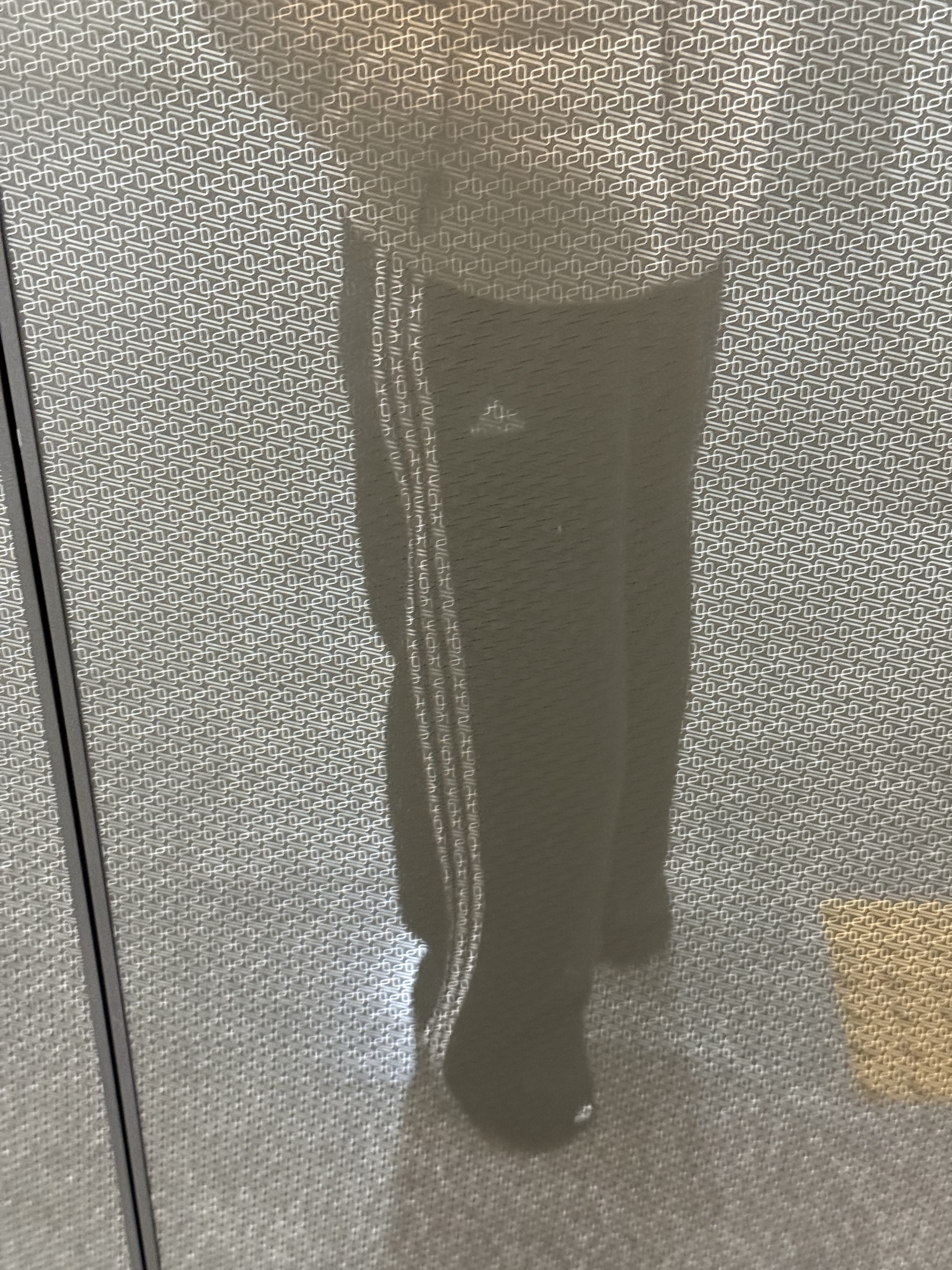 (W) Adidas Essentials 3-Stripes French Terry Wide Pants Black - KR Sizing, Subu Down Sandal Cream Snow Dot 착용 스타일 - 2