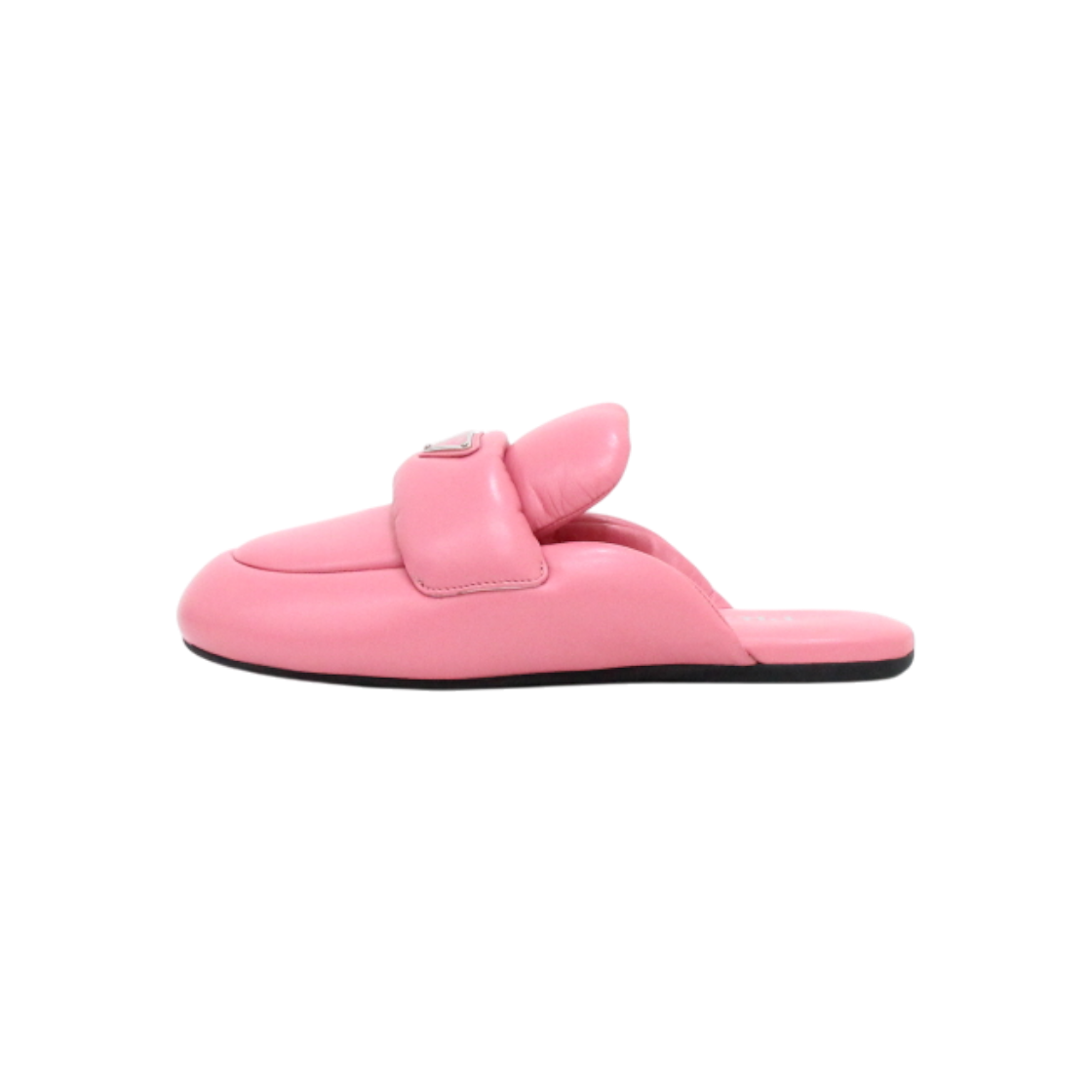 프라다 1D109N 패디드 나파 여성 뮬 샌들 슬리퍼aa59820(Prada Padded Nappa Women's Mule Sandals AA59820)