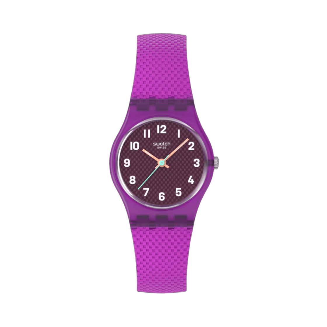 LV122 Swatch Essentials Magenta Weave 25mm Quartz Purple Brown