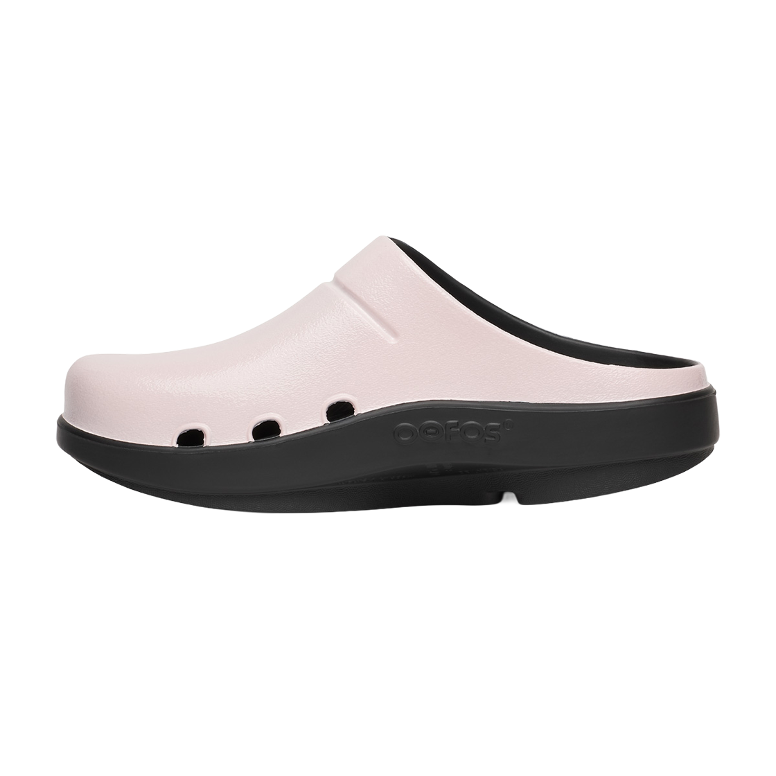 우포스 Ooclog Luxe 연핑크 남여공용 클로그(OOFOS Ooclog Luxe Light Pink Unisex Clogs) - 2
