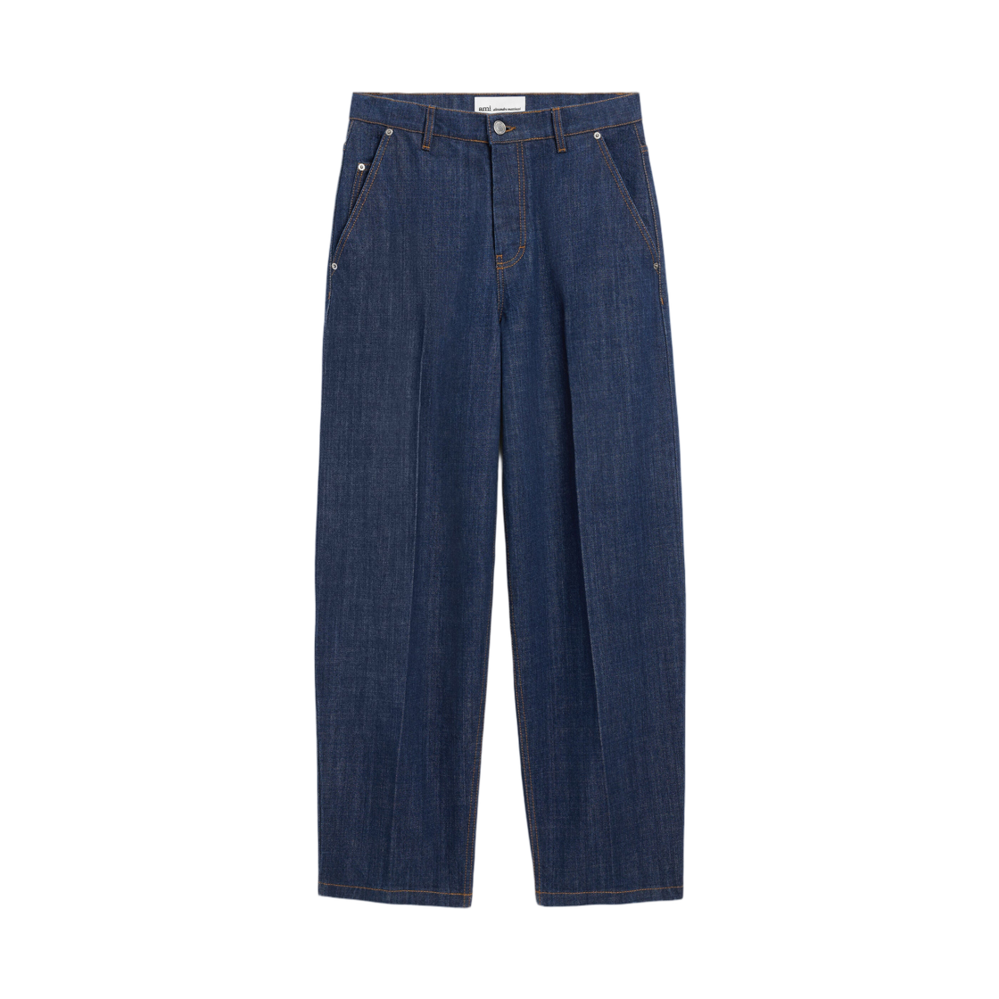 아미 블루 코튼 벌룬 핏 진 인디고(AMI Blue Cotton Balloon Fit Jeans Indigo) - 1