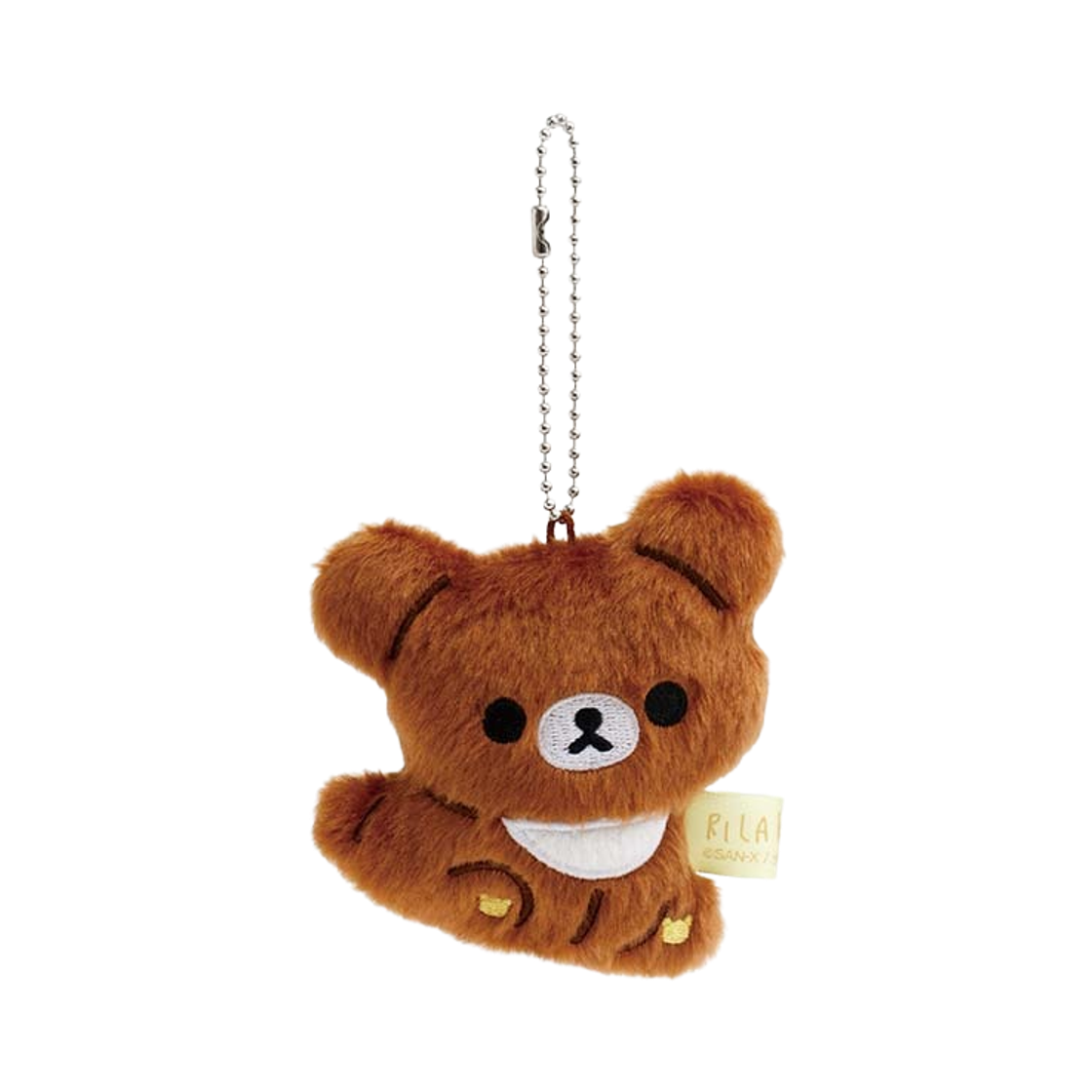 산엑스 리락쿠마 스테이 위드 미 키링 차이로이코그마(San-X Rilakkuma Stay with Me Keyring Chairoikoguma)