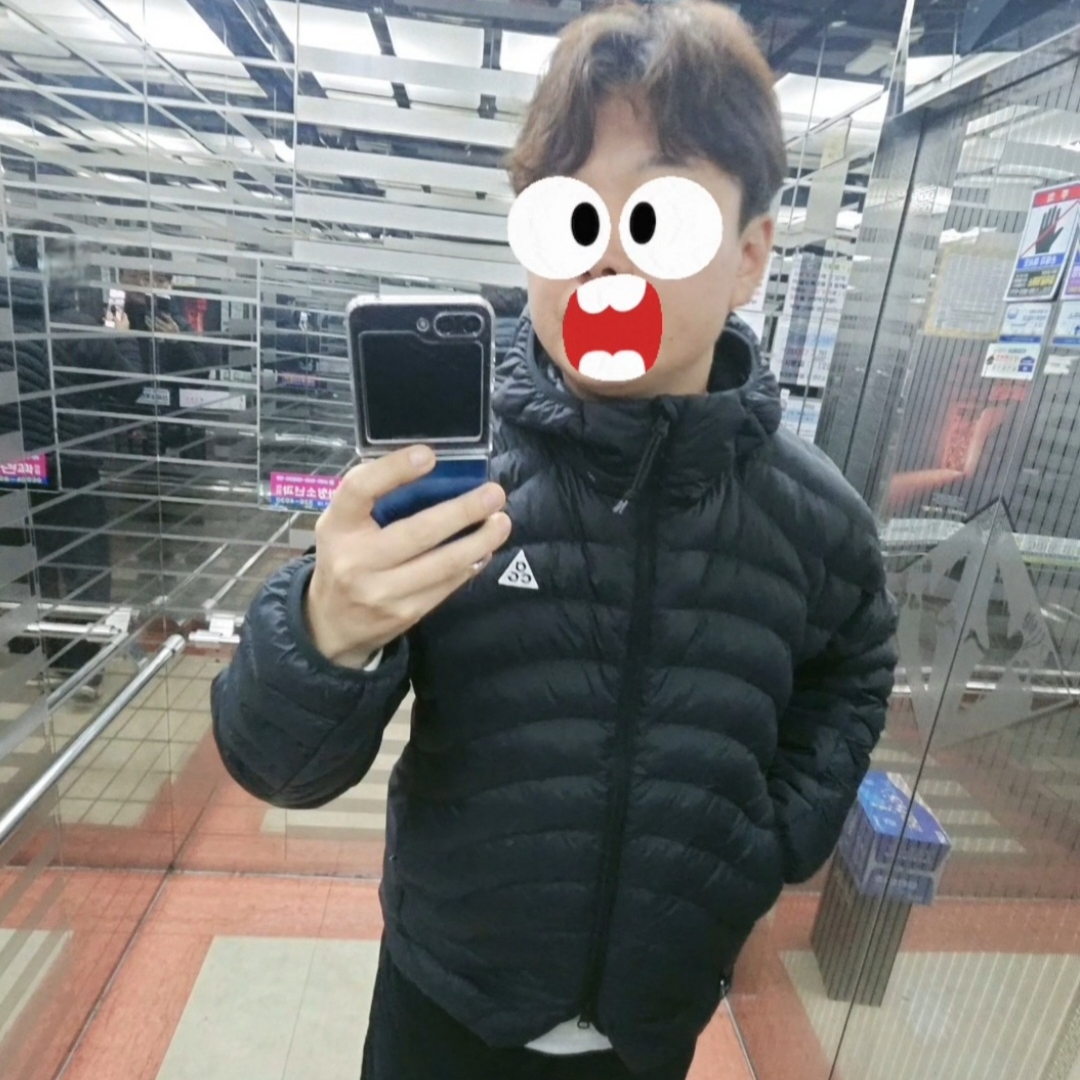 Nike ACG Lava Flow Therma-Fit ADV Jacket Black Summit White - Asia 착용 스타일